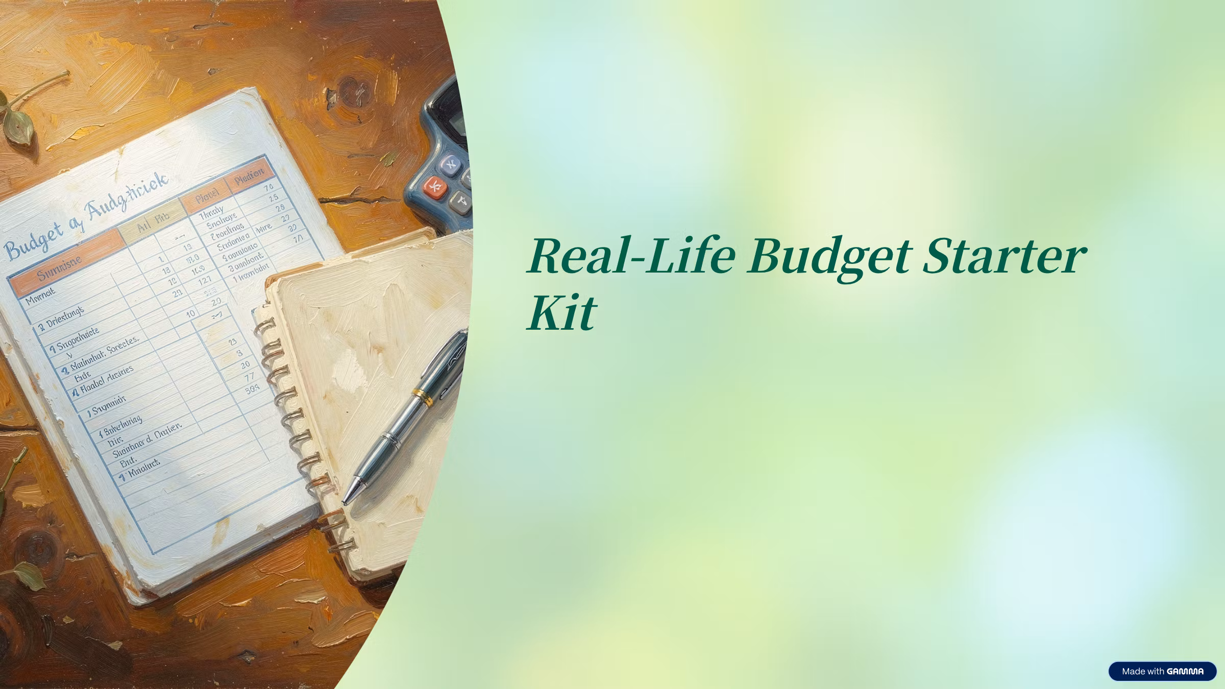 Real-Life Budget Starter Kit