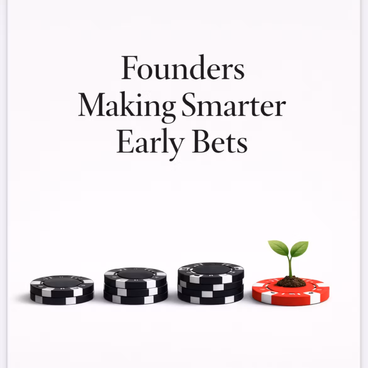 Founders making smarter early bets