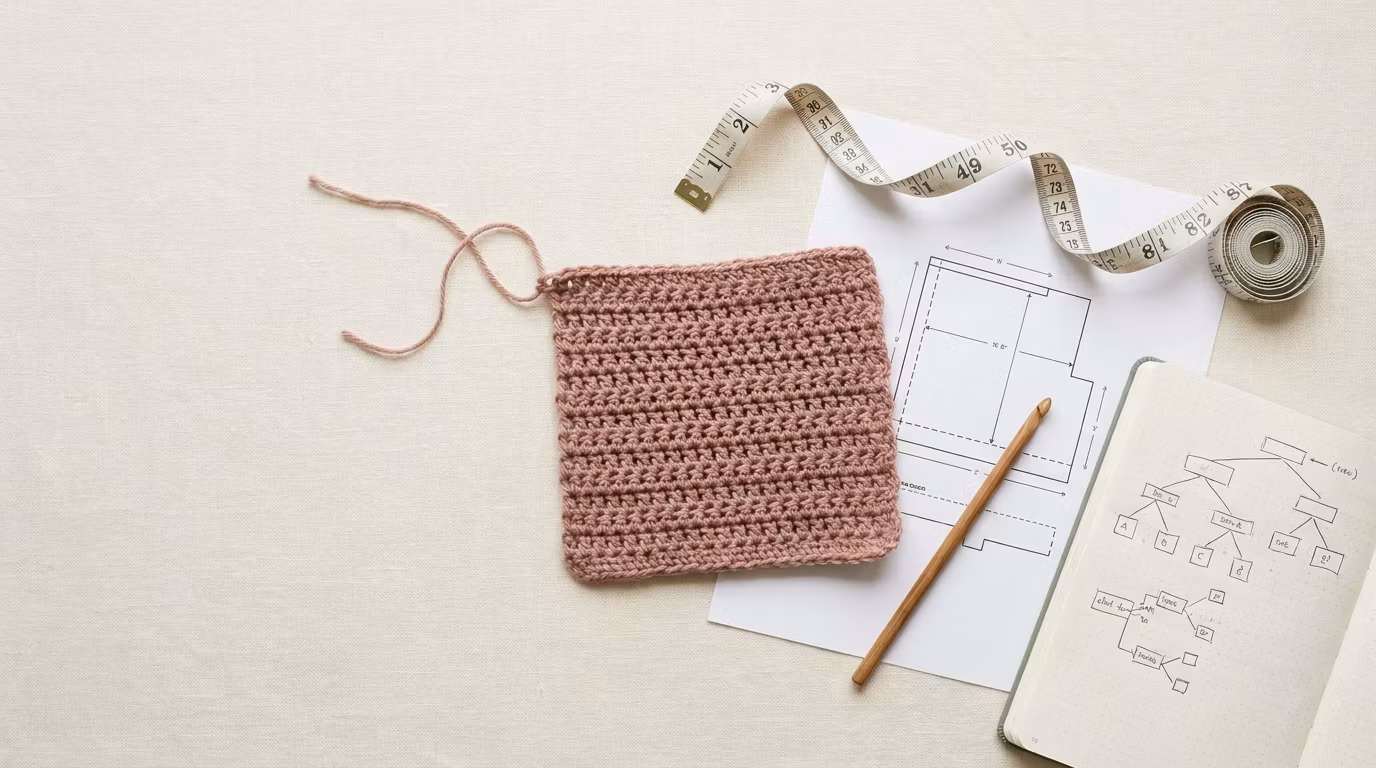 Crochet Wearable Fit Fix: The 3-Part Resizing Decision Tree