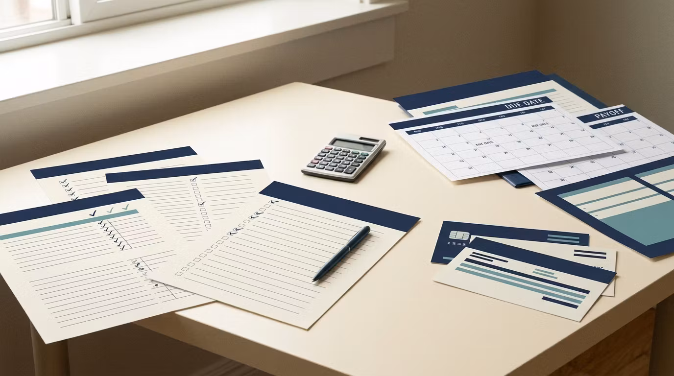 Credit Card Payoff Control Kit