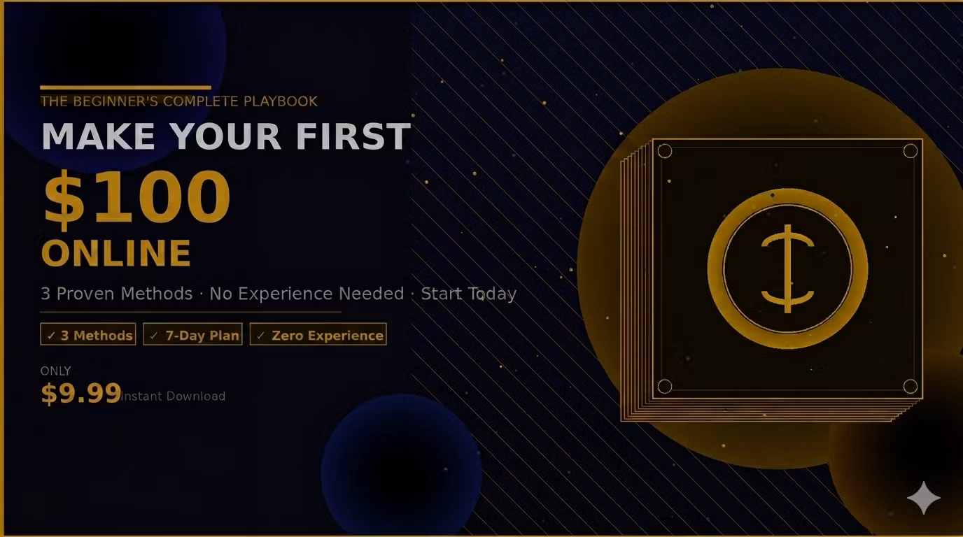 This Is How I Made My First $100 Online.