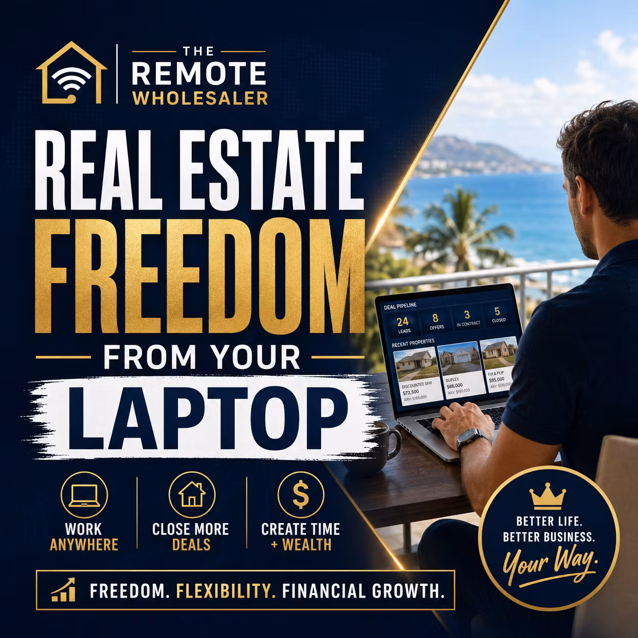 The remote wholesaler