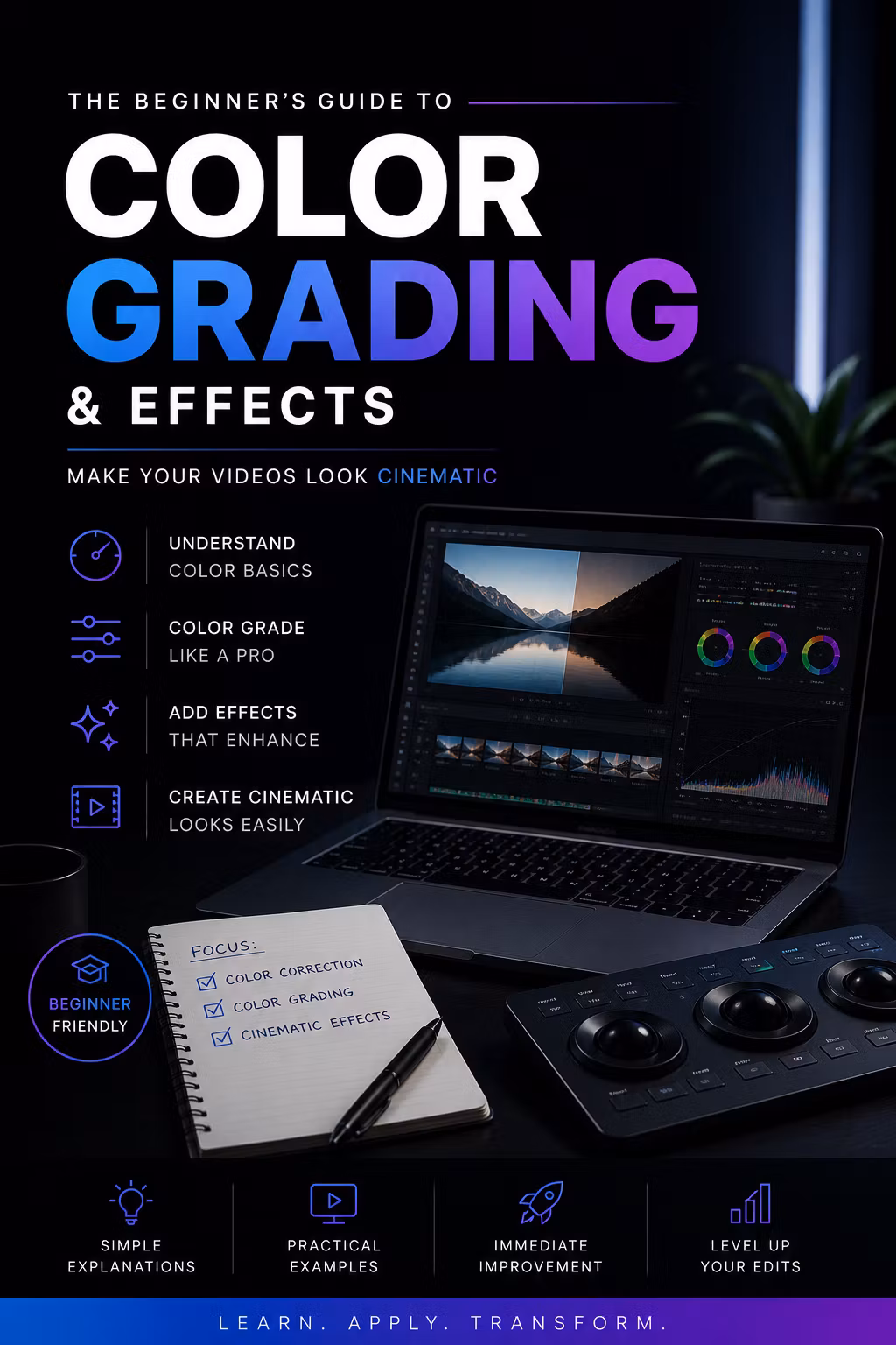 Color Correction & Effects Guide for Beginners