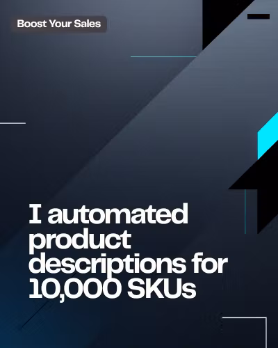 The E-Commerce Automation Blueprint