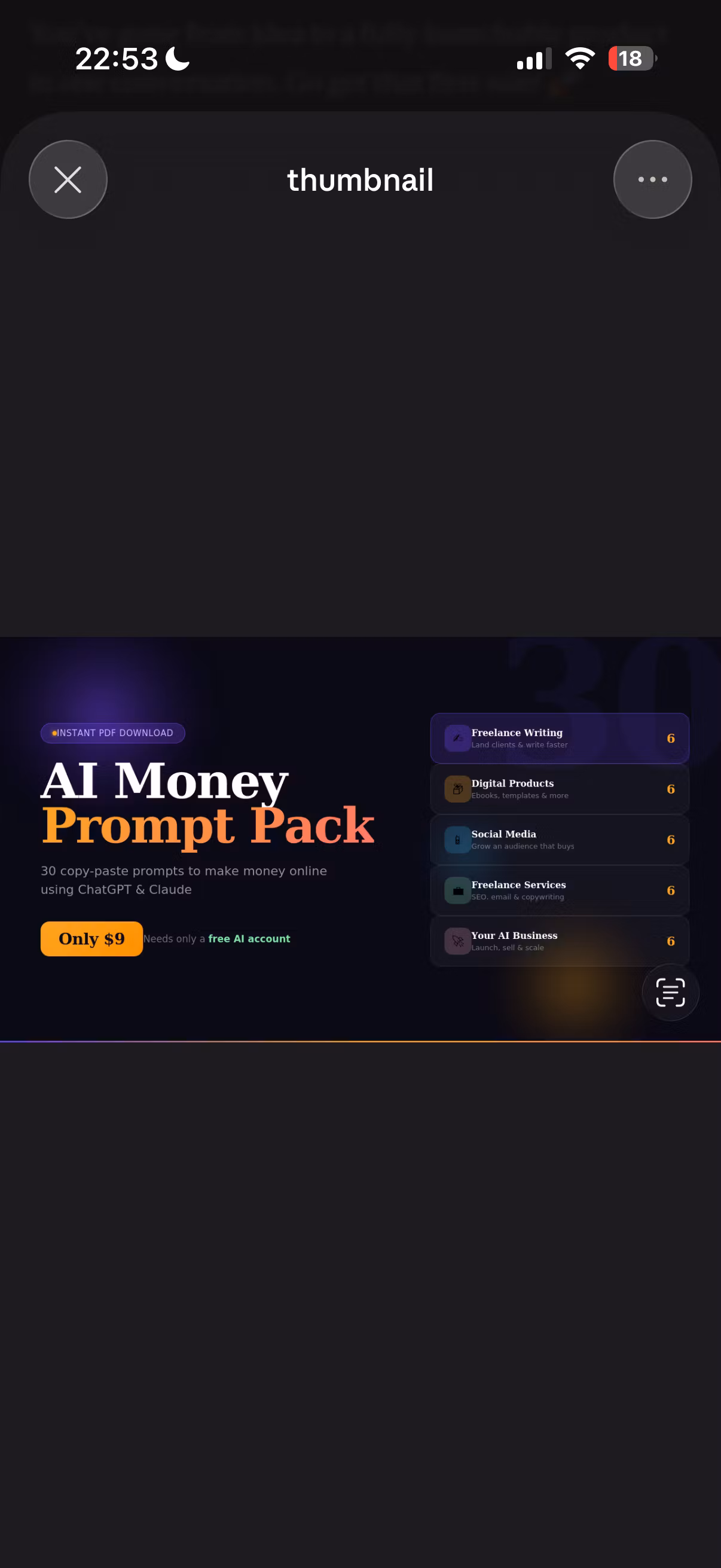 AI Money Prompt packs 
