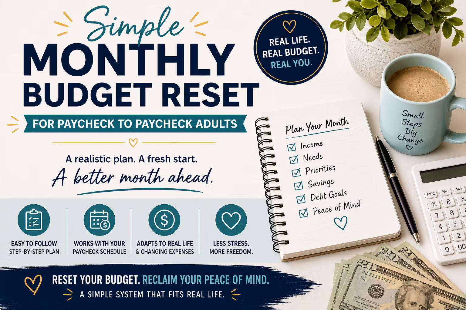Monthly Budget Without Receipt Tracking