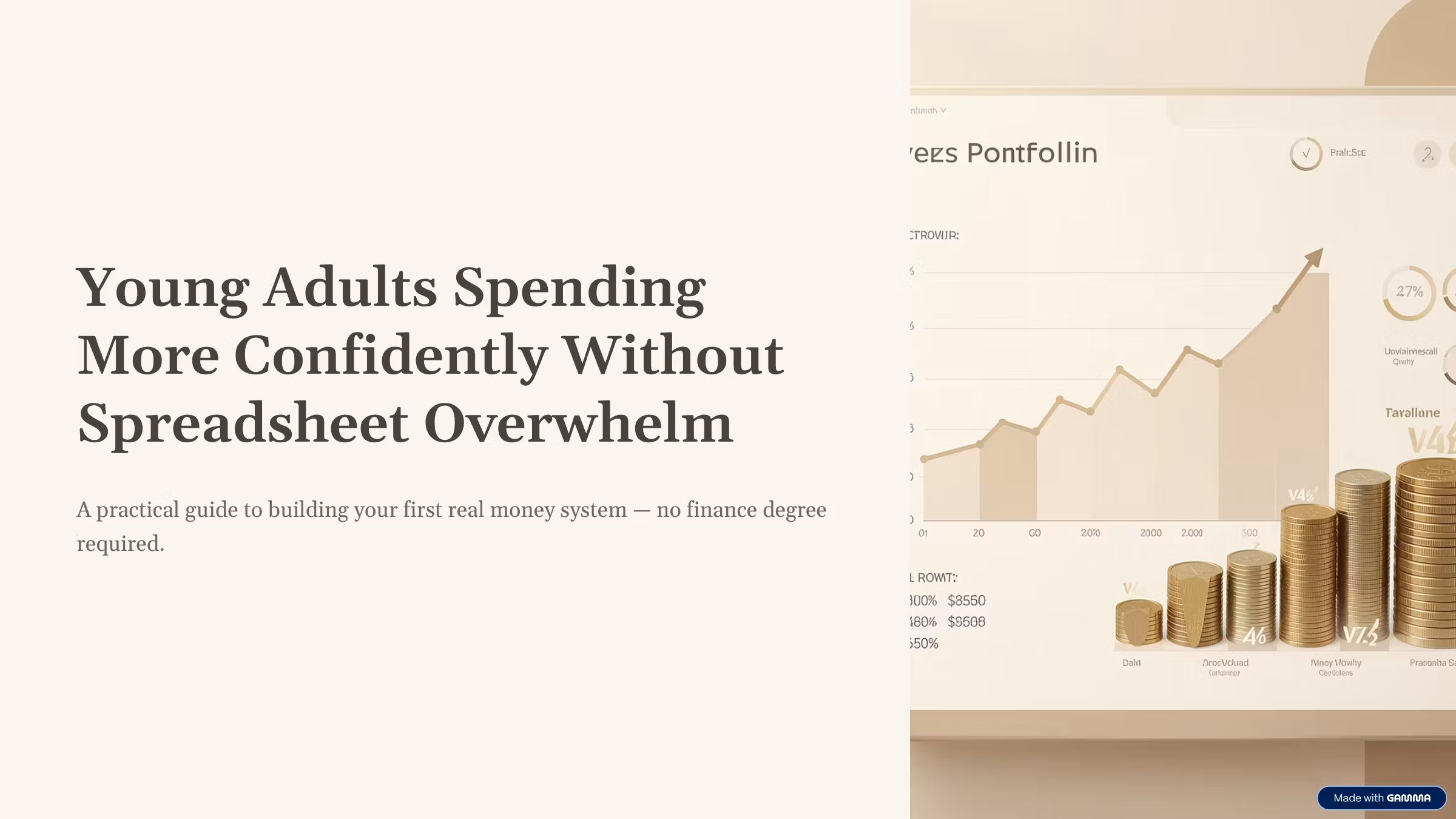 Young Adults Spending More Confidently Without Spreadsheet Overwhelm