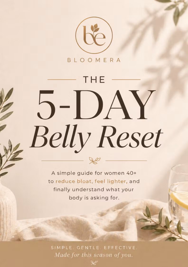 The 5-Day Belly Reset - Menopause Wellness & Hormone Balance Guide
