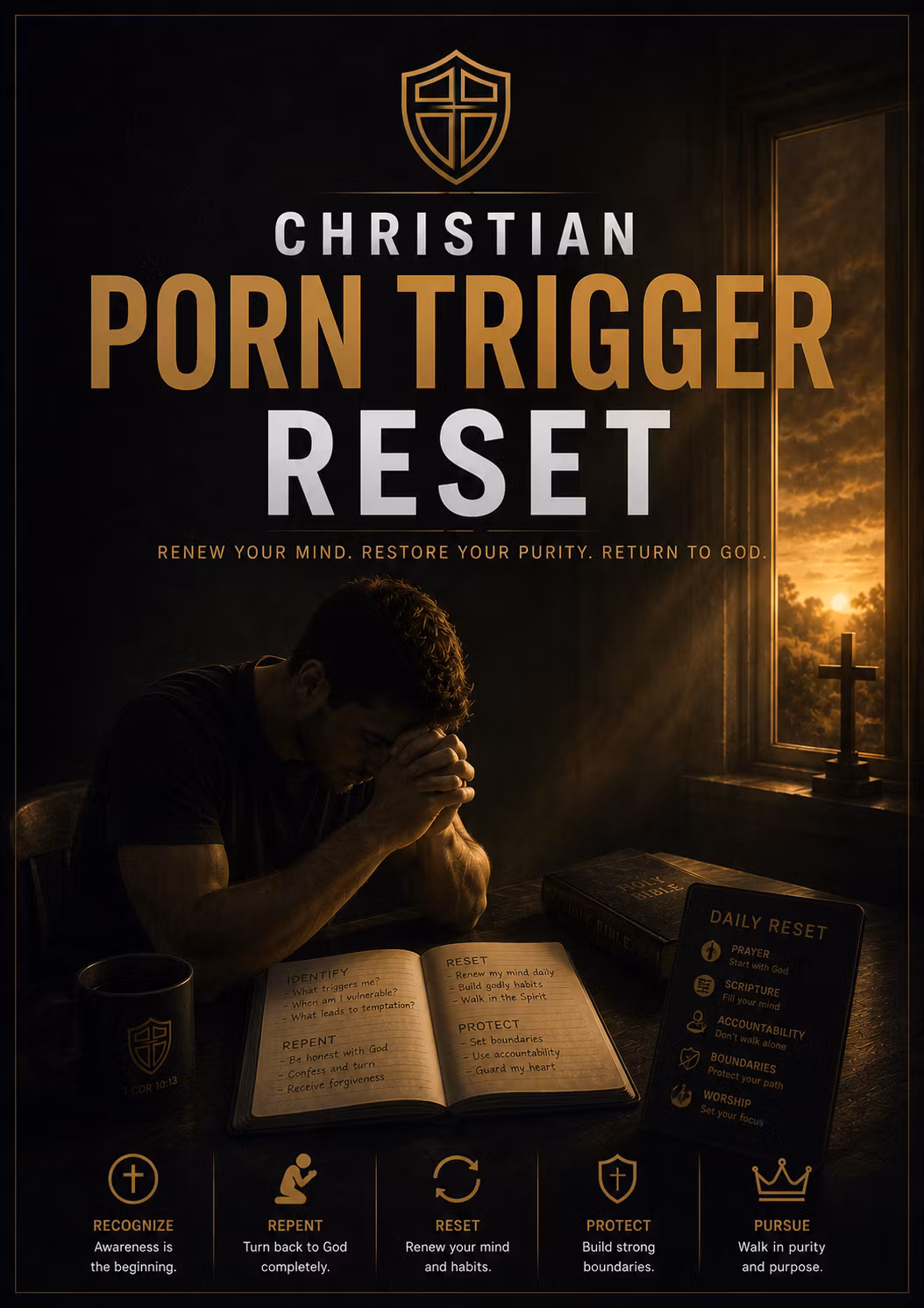 Christian Porn Trigger Reset: Find and Cut Off Your Top 3 Relapse Triggers