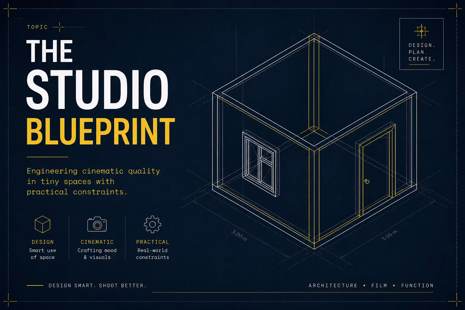 THE STUDIO BLUEPRINT 