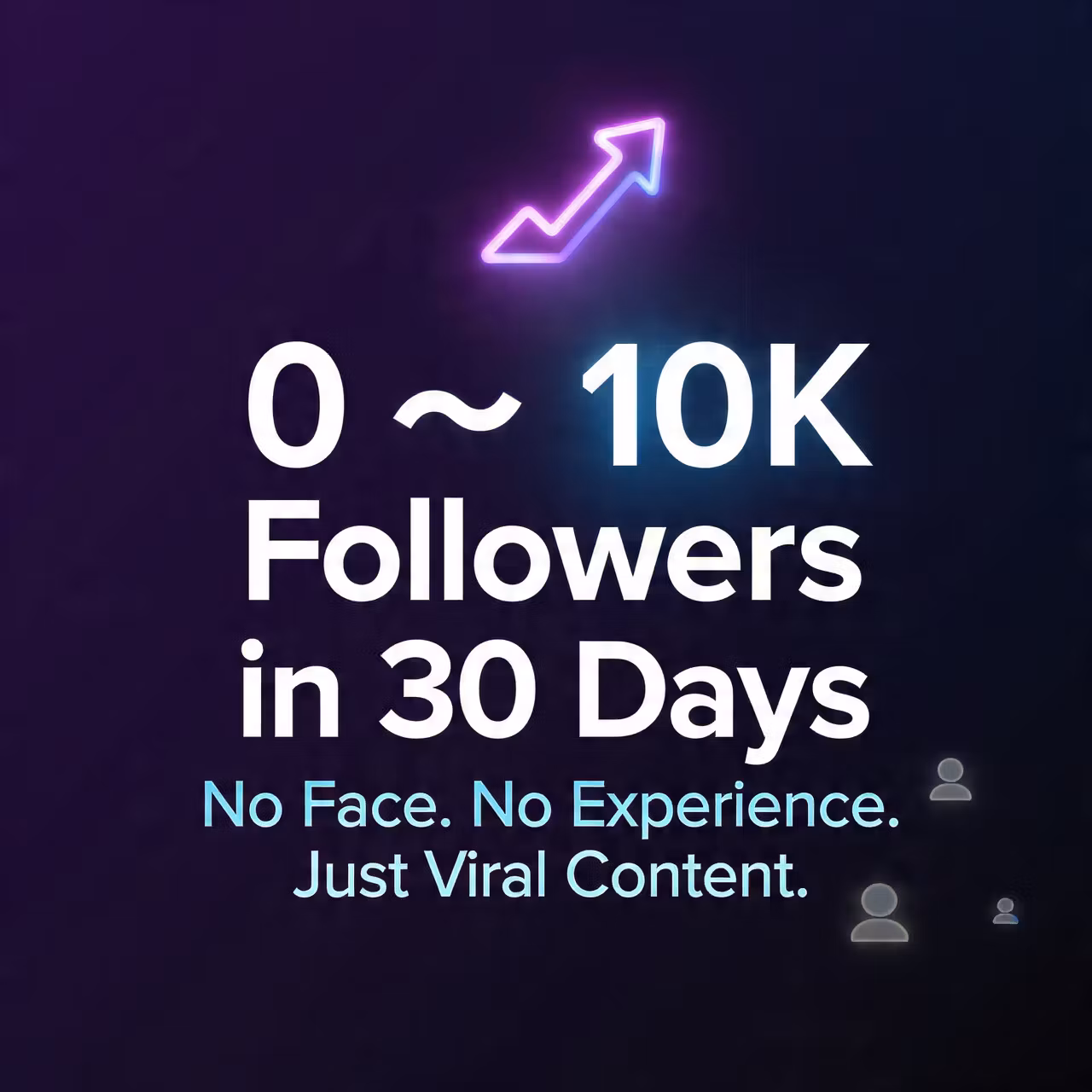 Growth (0--10K Followers) in 30 days