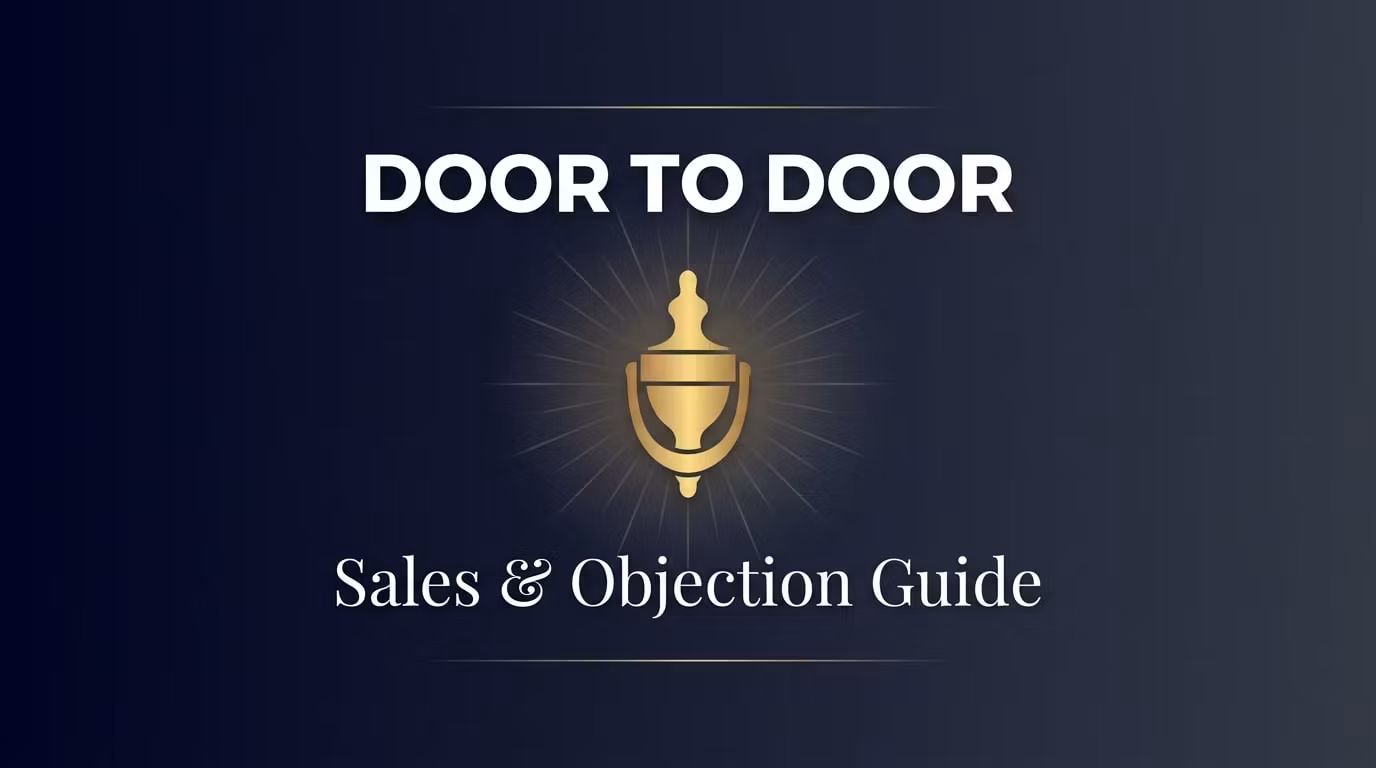 Door to Door Sales guide
