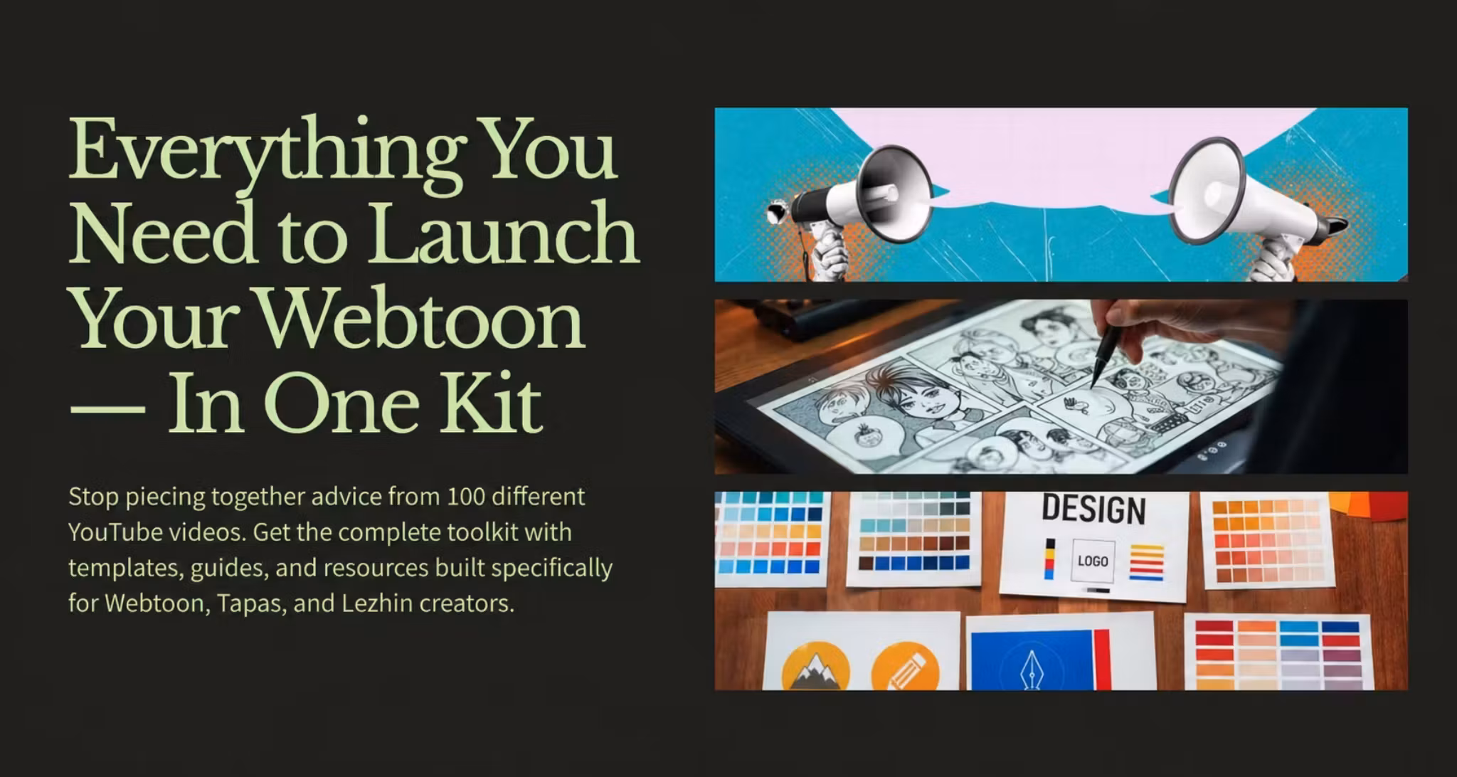  Complete Webtoon Creator Kit