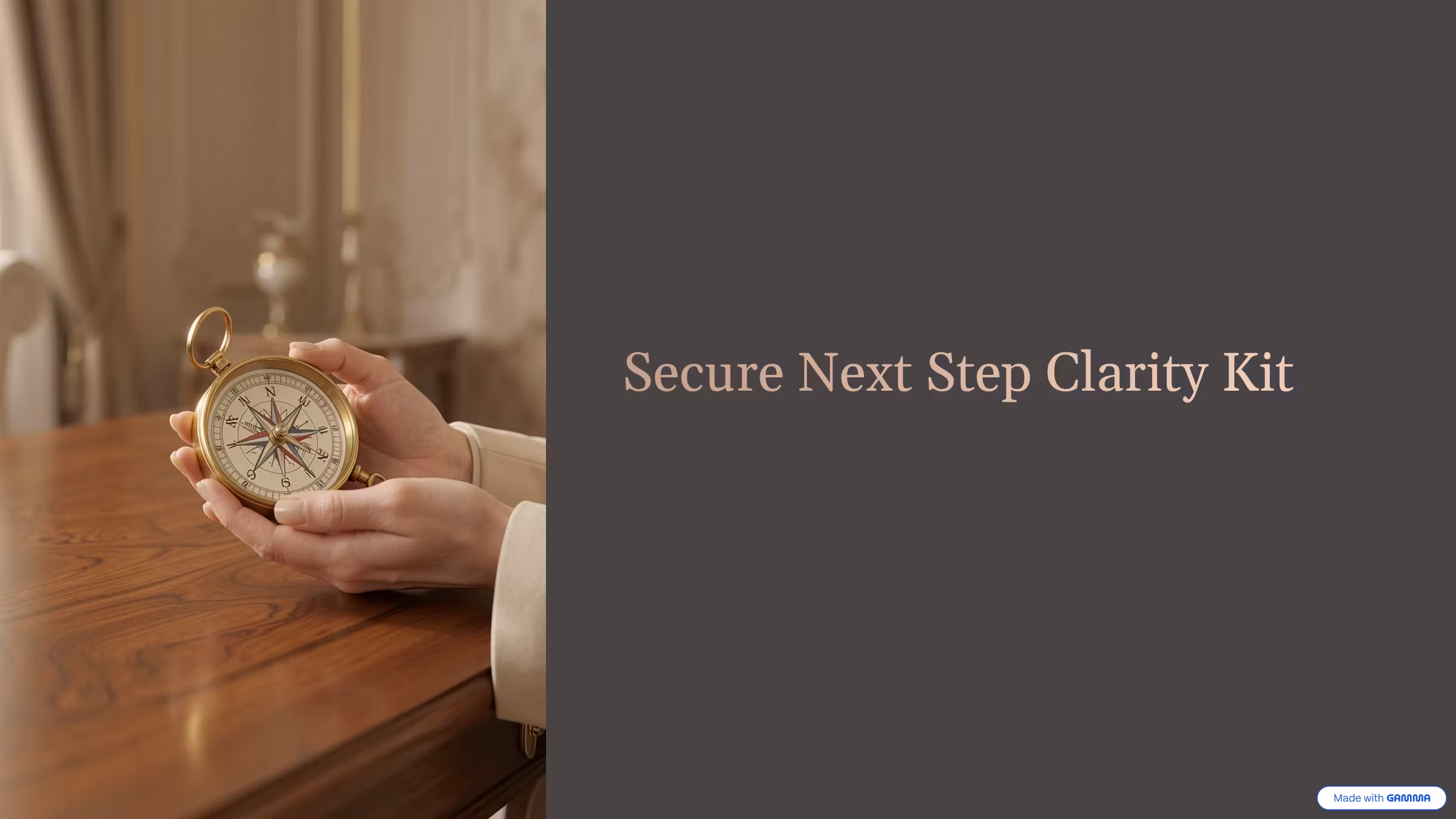 Secure Next Step Clarity Kit
