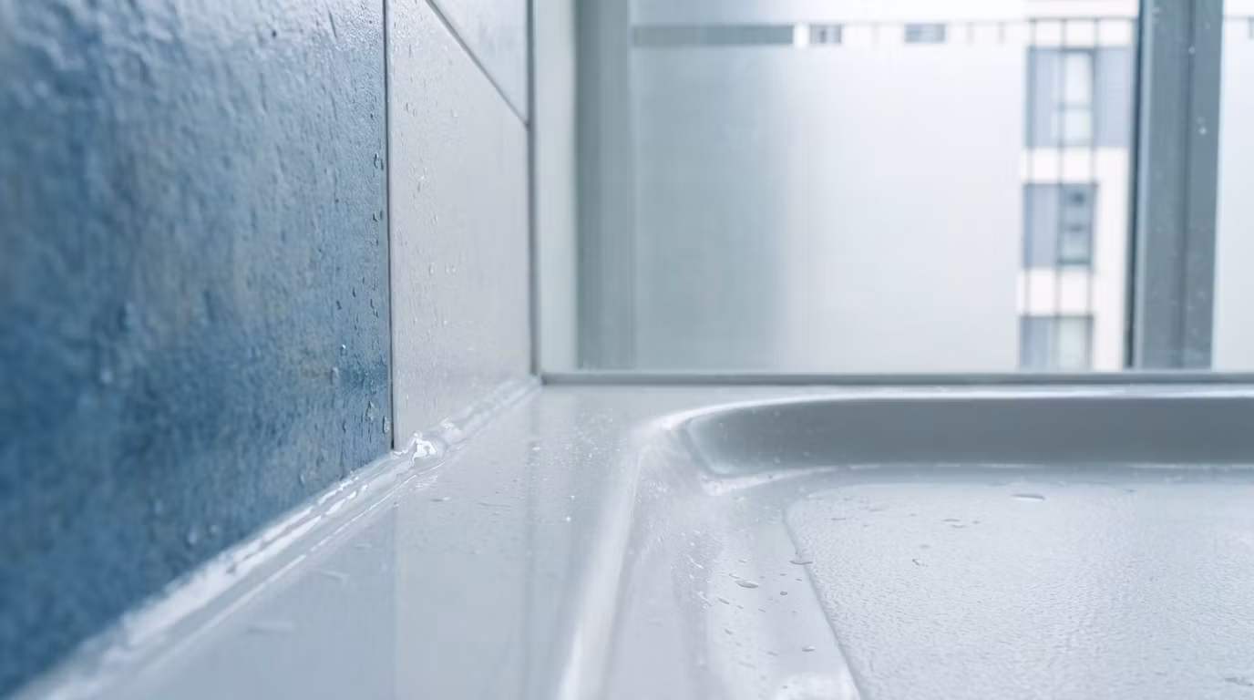 Is Your Shower Tray Edge Leaking Into the Flat Below?
