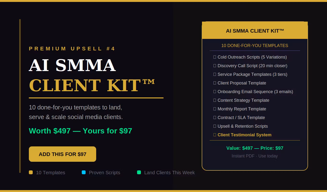 AI SMMA Client Kit™ 