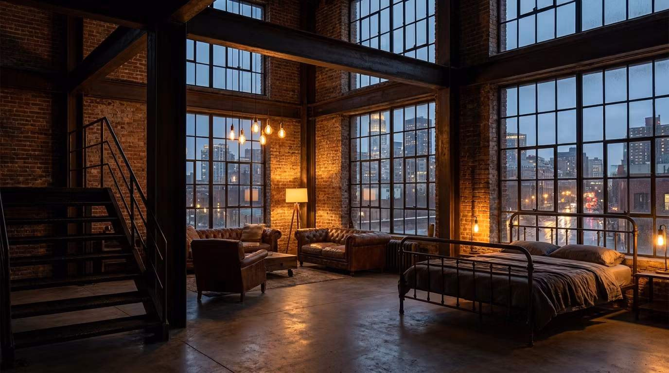 Industrial Loft Designs