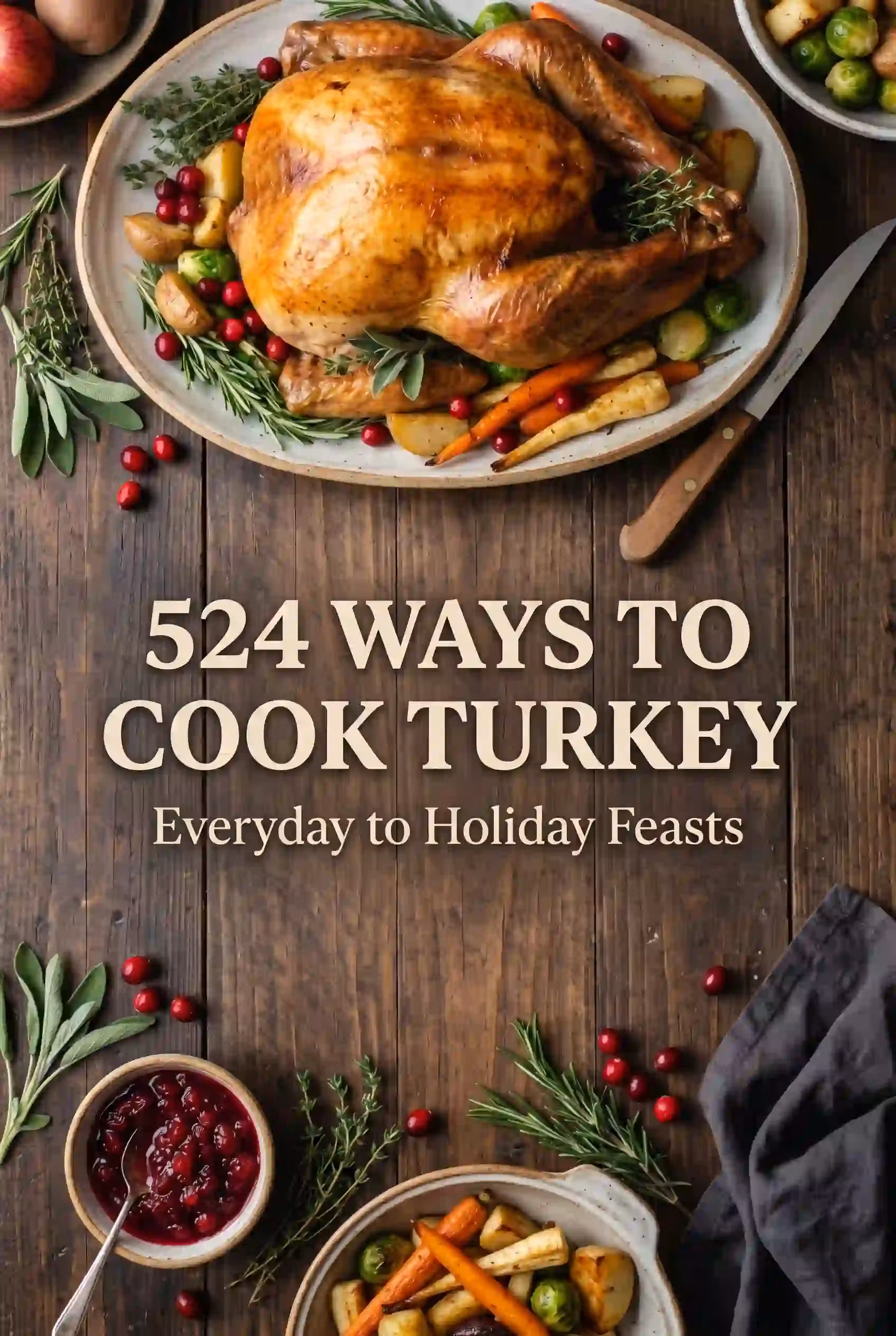 524 Ultimate Turkey Recipes The Complete Cookbook