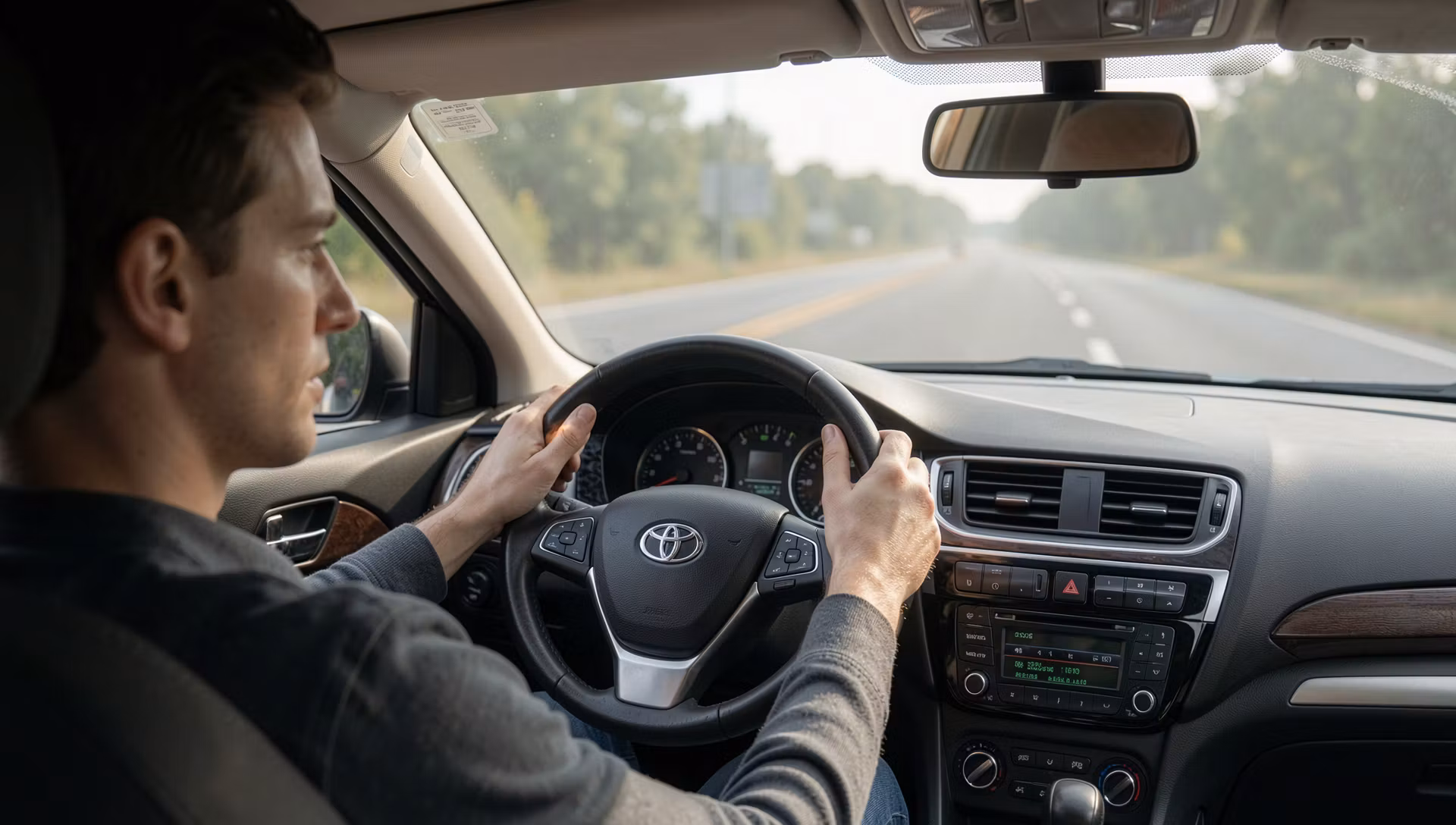 New Drivers Staying Calm In Traffic 