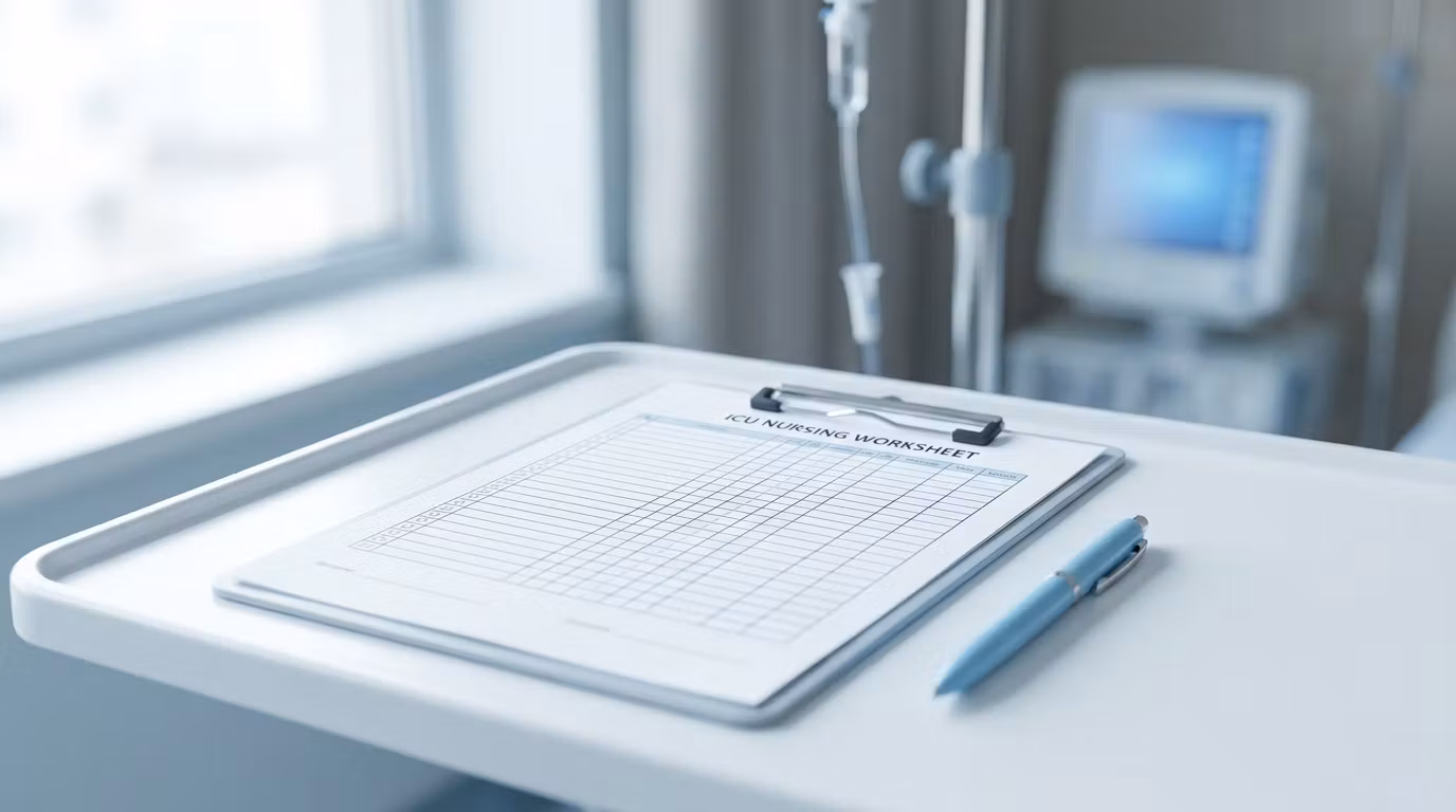 ICU New Grad Safety Questions Worksheet