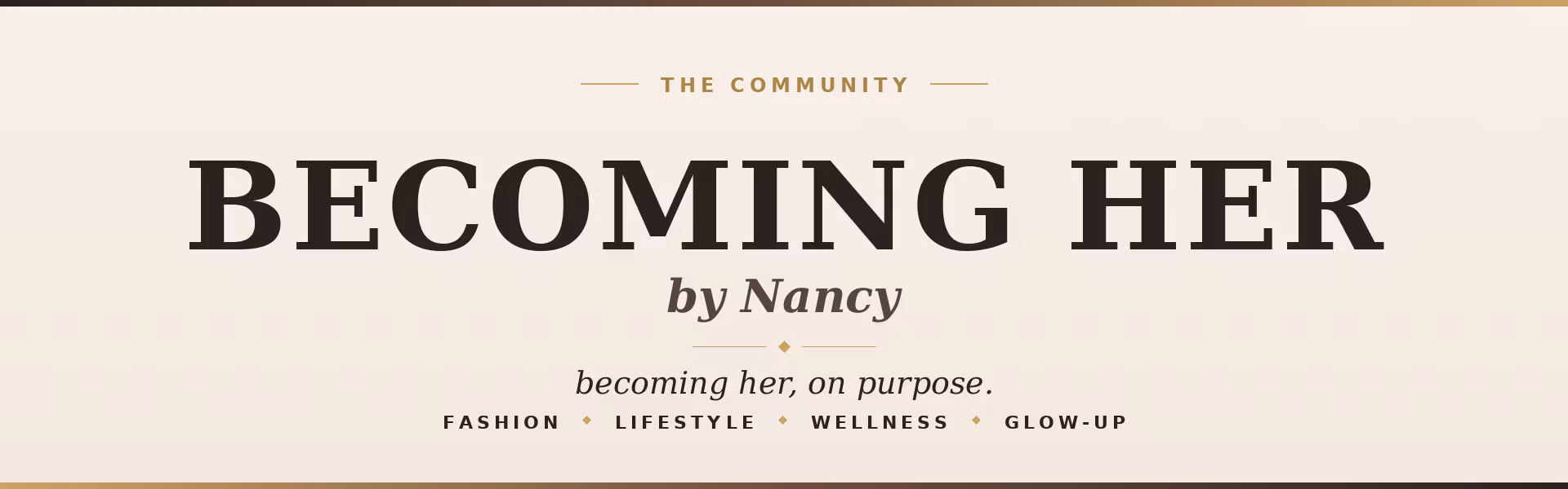 Becoming Her By Nancy