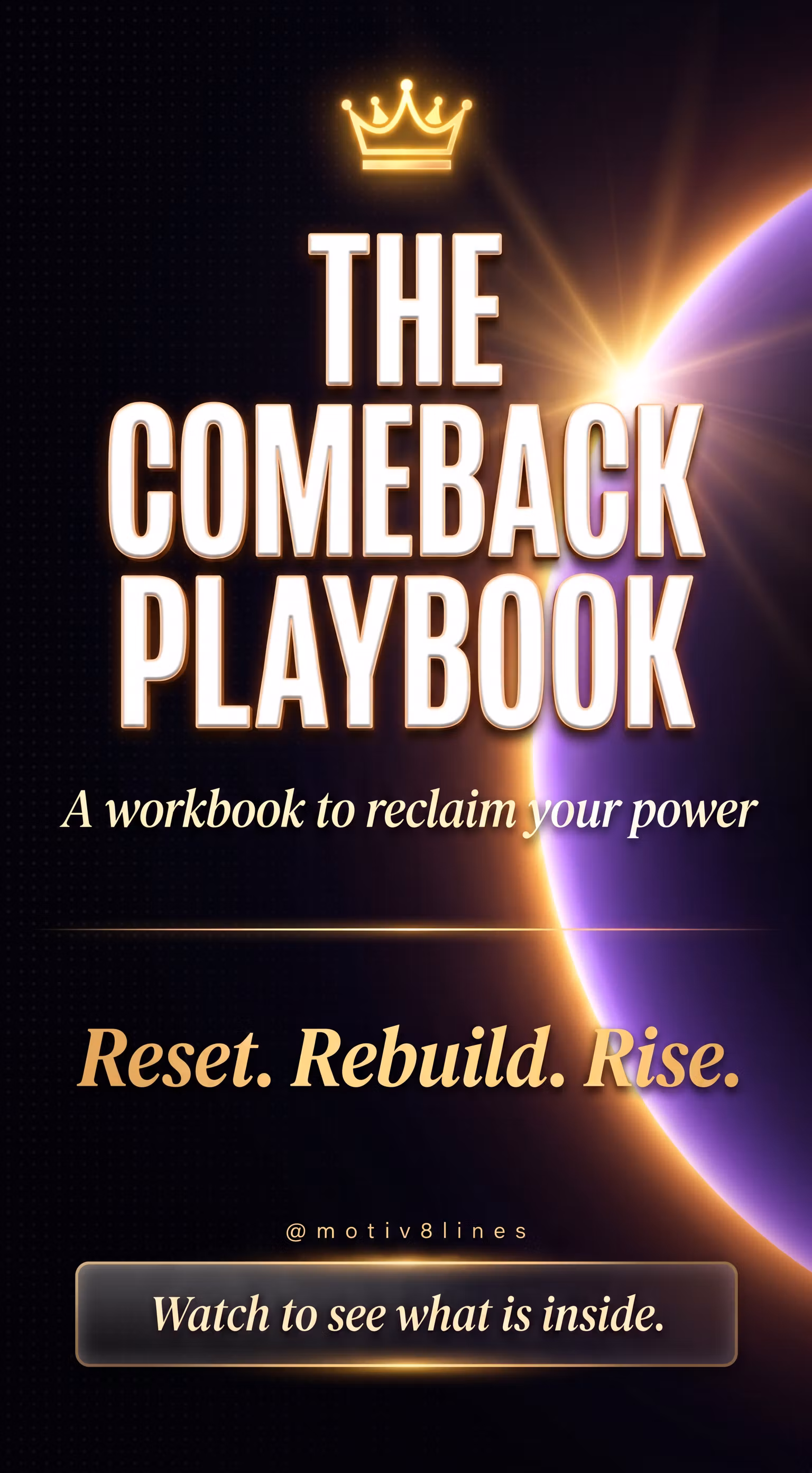 The Come Back PlayBook