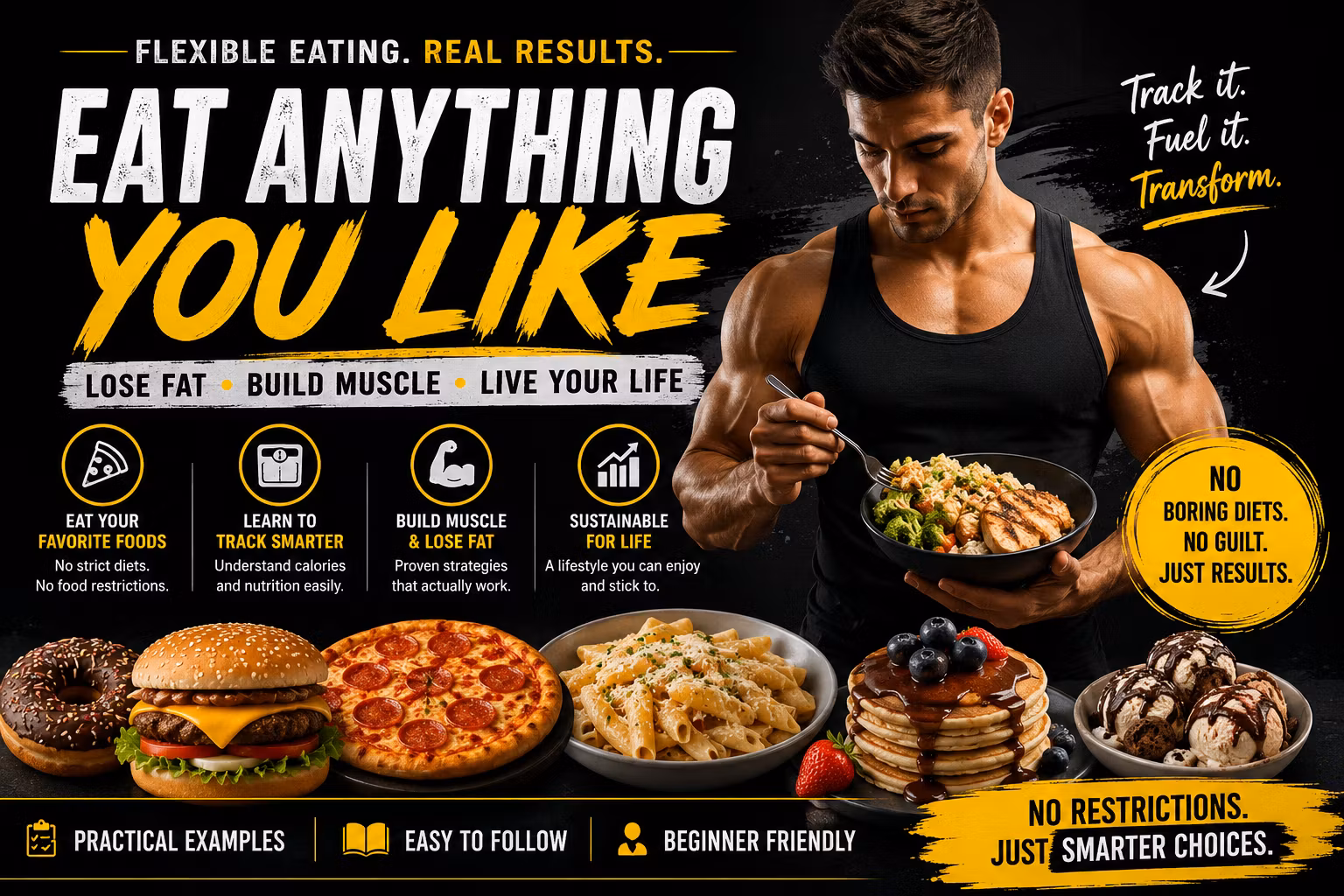 Eat Smart, Lose Fat & Build Muscle