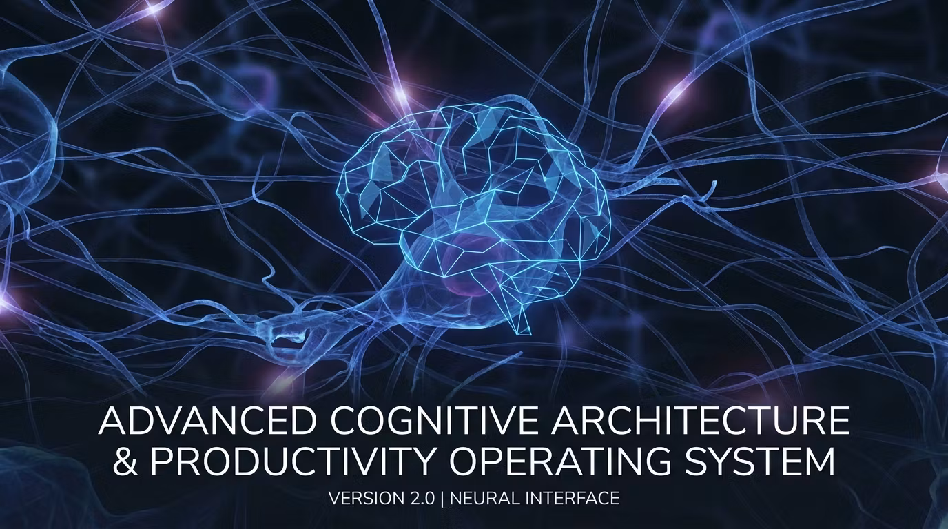 Advanced Cognitive Architecture & Productivity Operating System