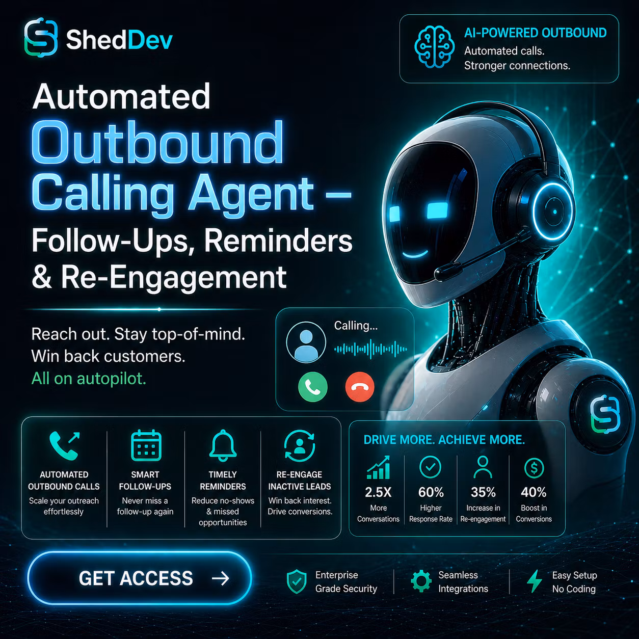 Automated Outbound Calling Agent — Follow-Ups, Reminders & Re-Engagement