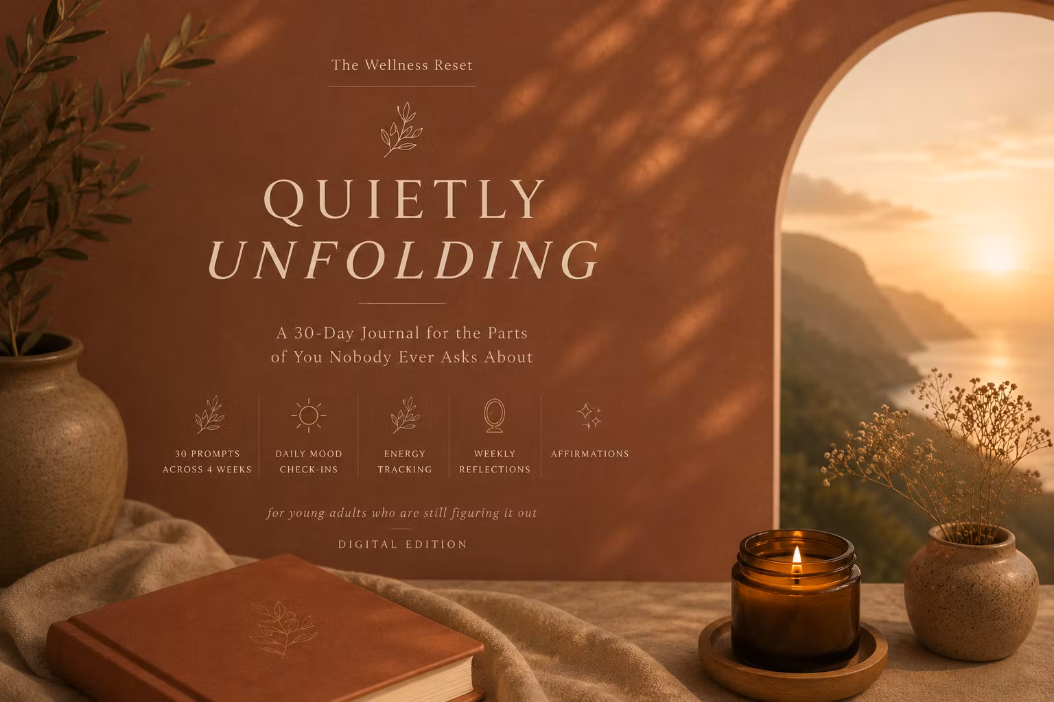 Quietly Unfolding: 30 Days of Honest Self Discovery