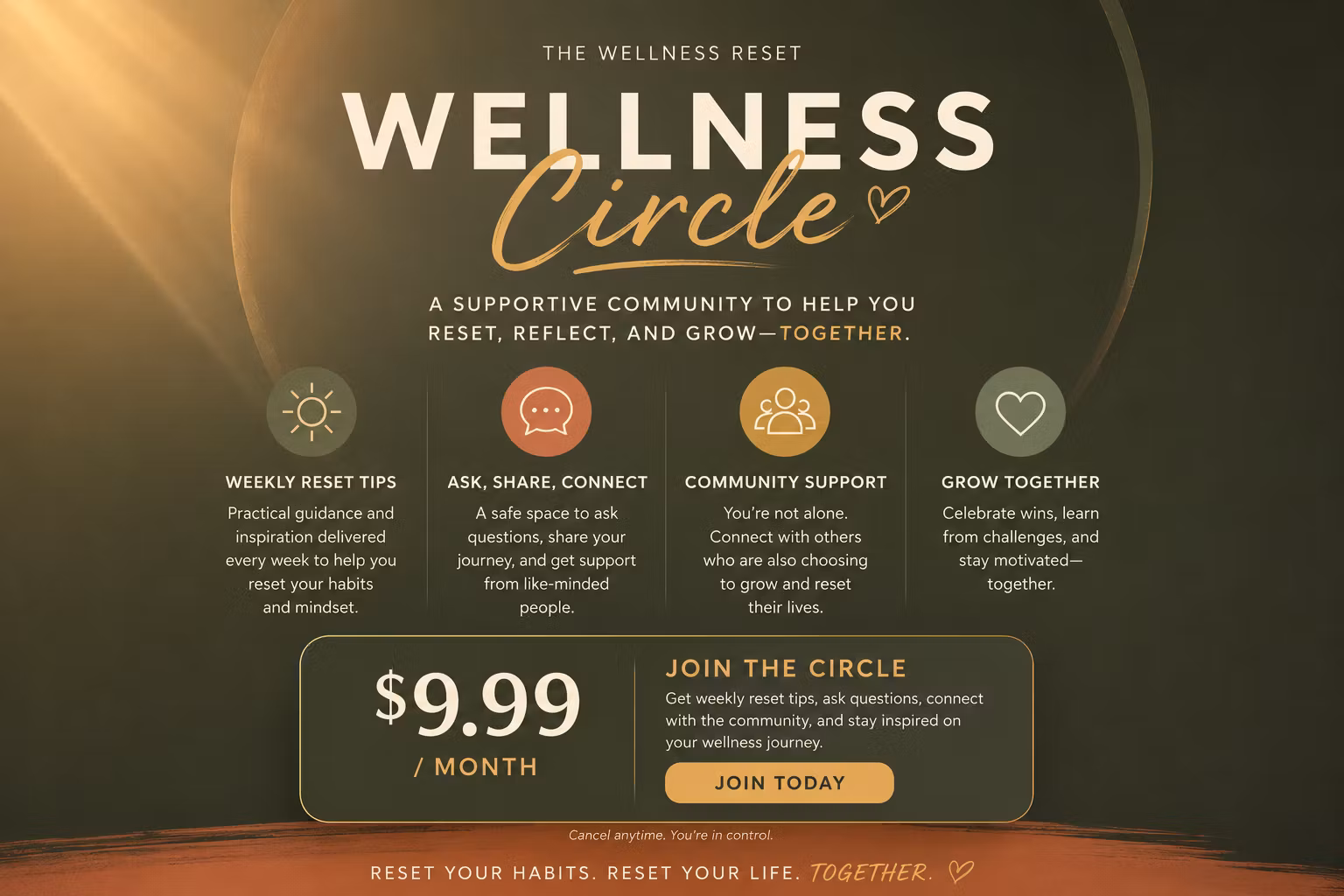 The Wellness Circle — Monthly Membership