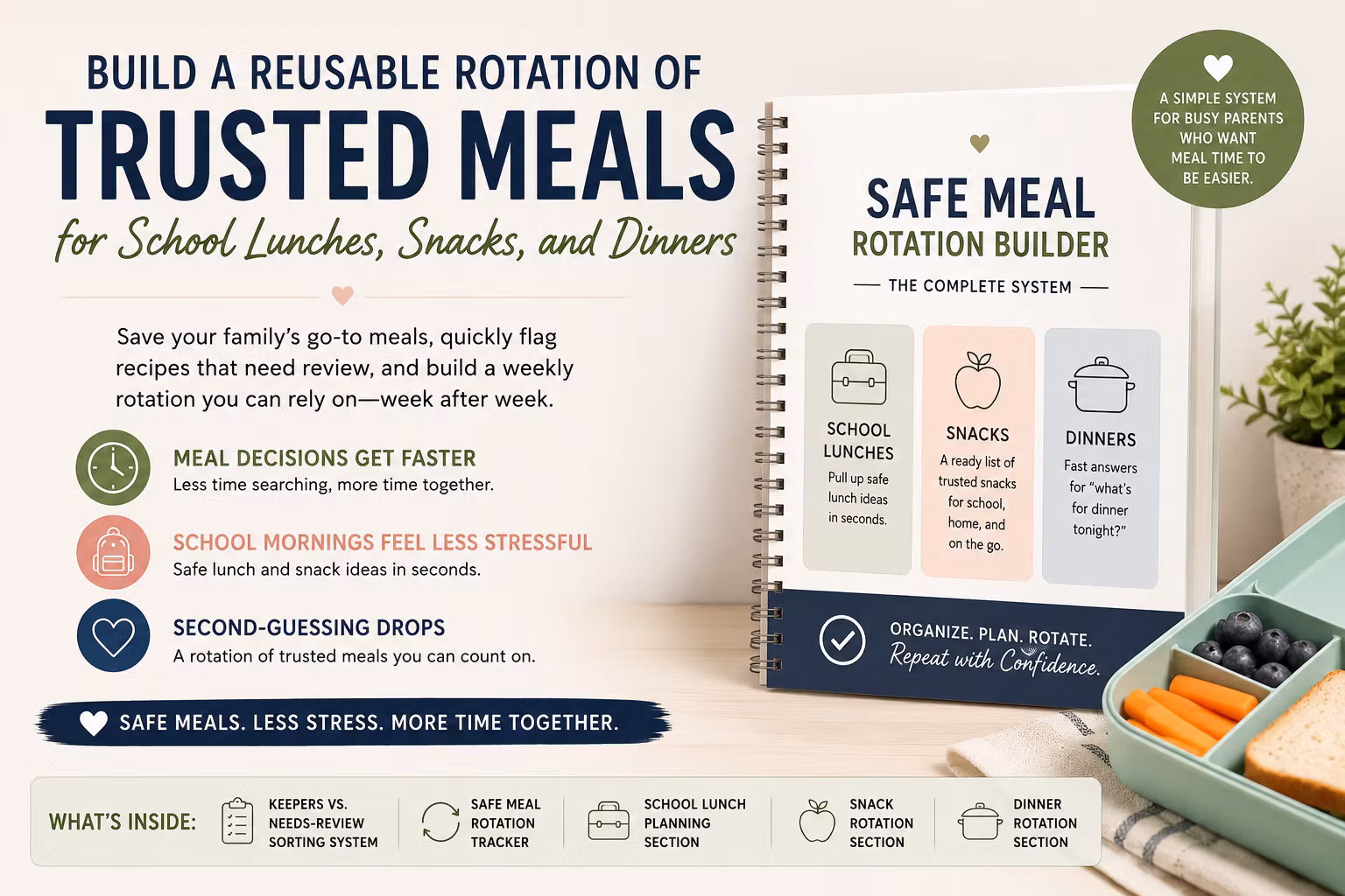 Safe Meal Rotation Planner