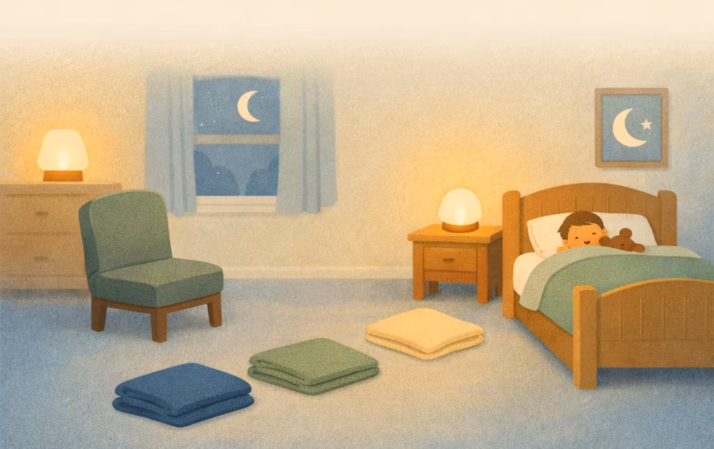 Parents Getting Toddlers To Sleep Predictably Without Hours In The Room