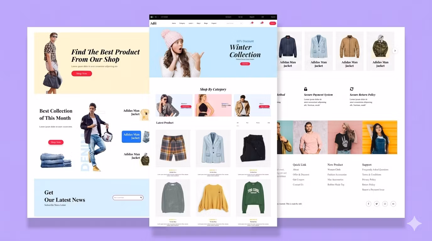 SAMPLES OF WEBSITE