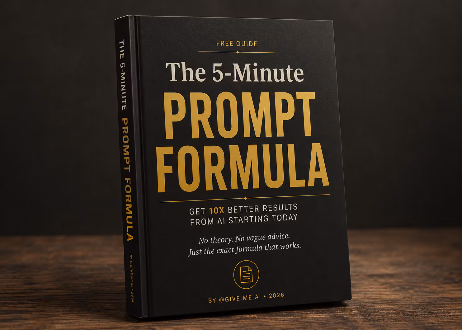 The 5-Minute Prompt Formula