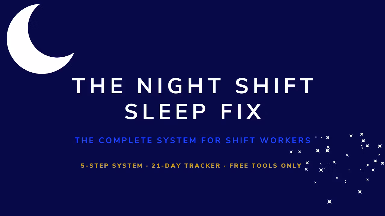The Night Shift Sleep Fix