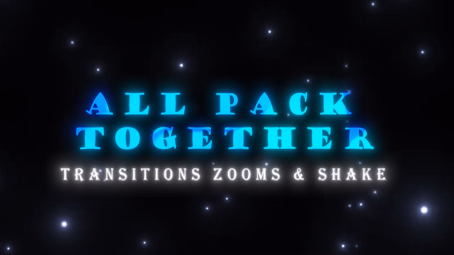 Editing Pack
