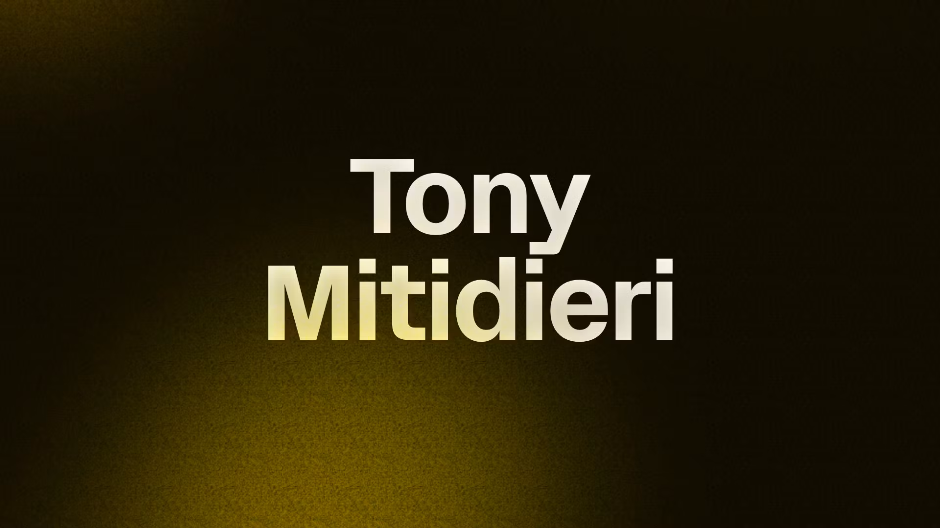 Tony Mitidieri