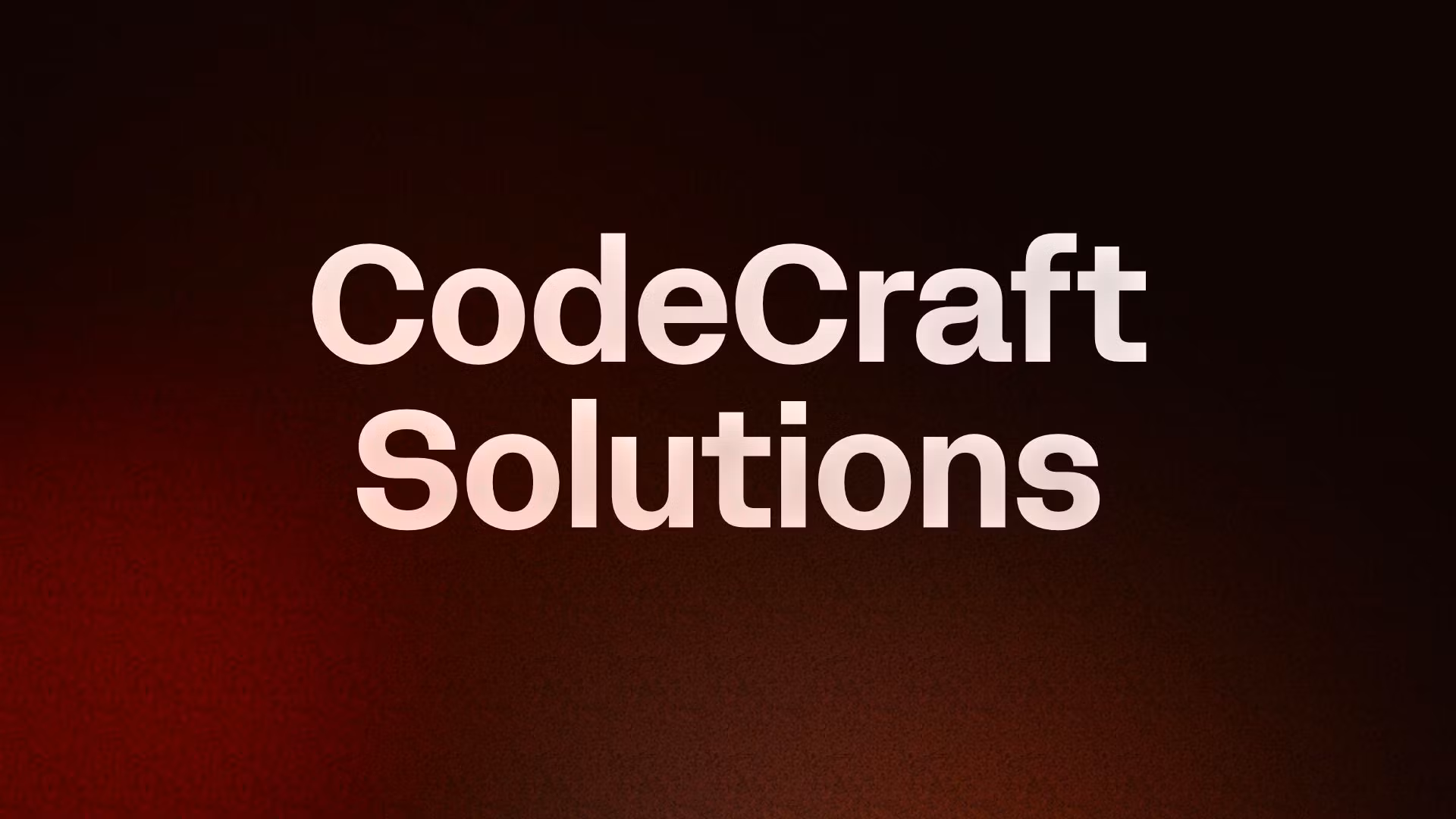 CodeCraft Solutions