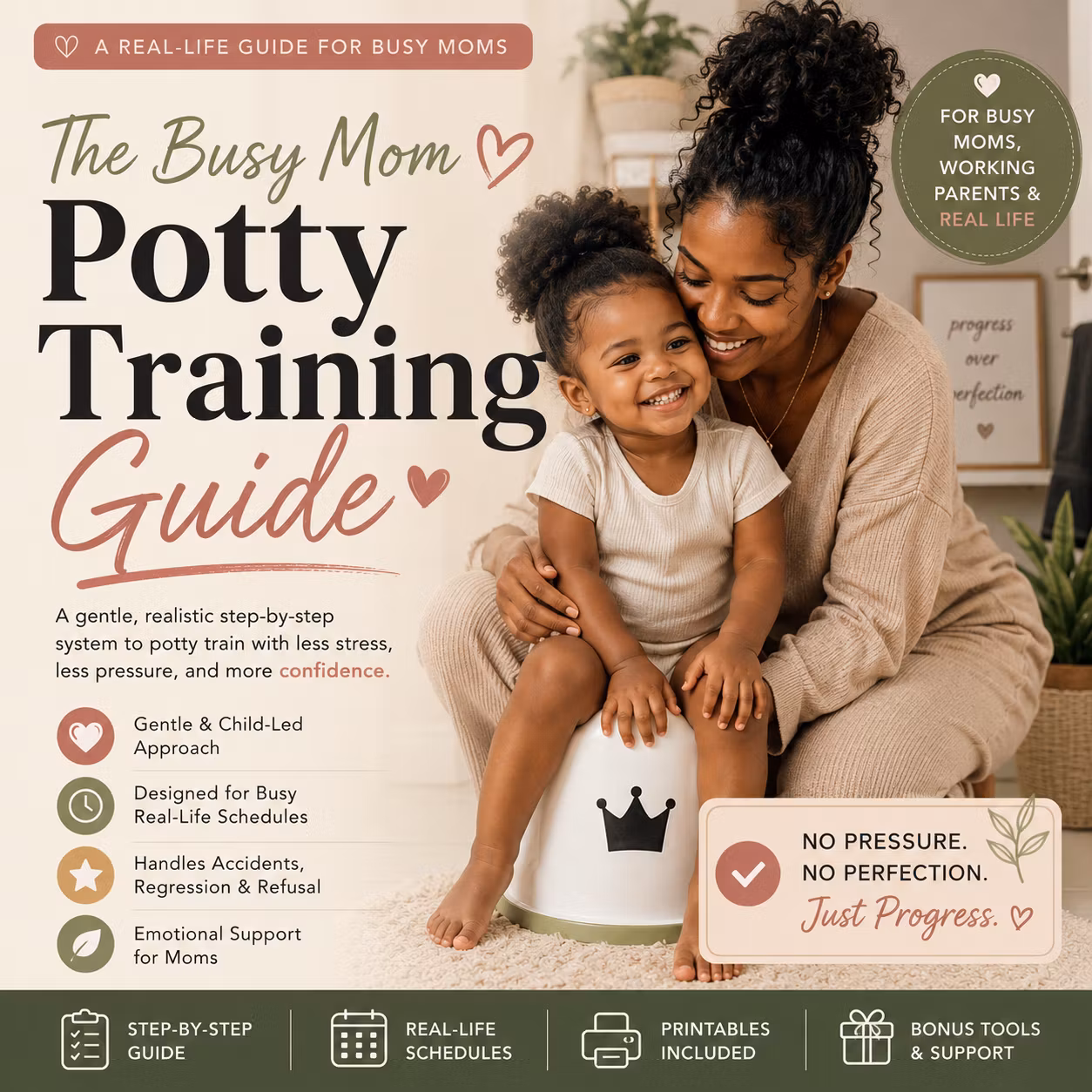 The Busy Mom's Guide To Potty Training 