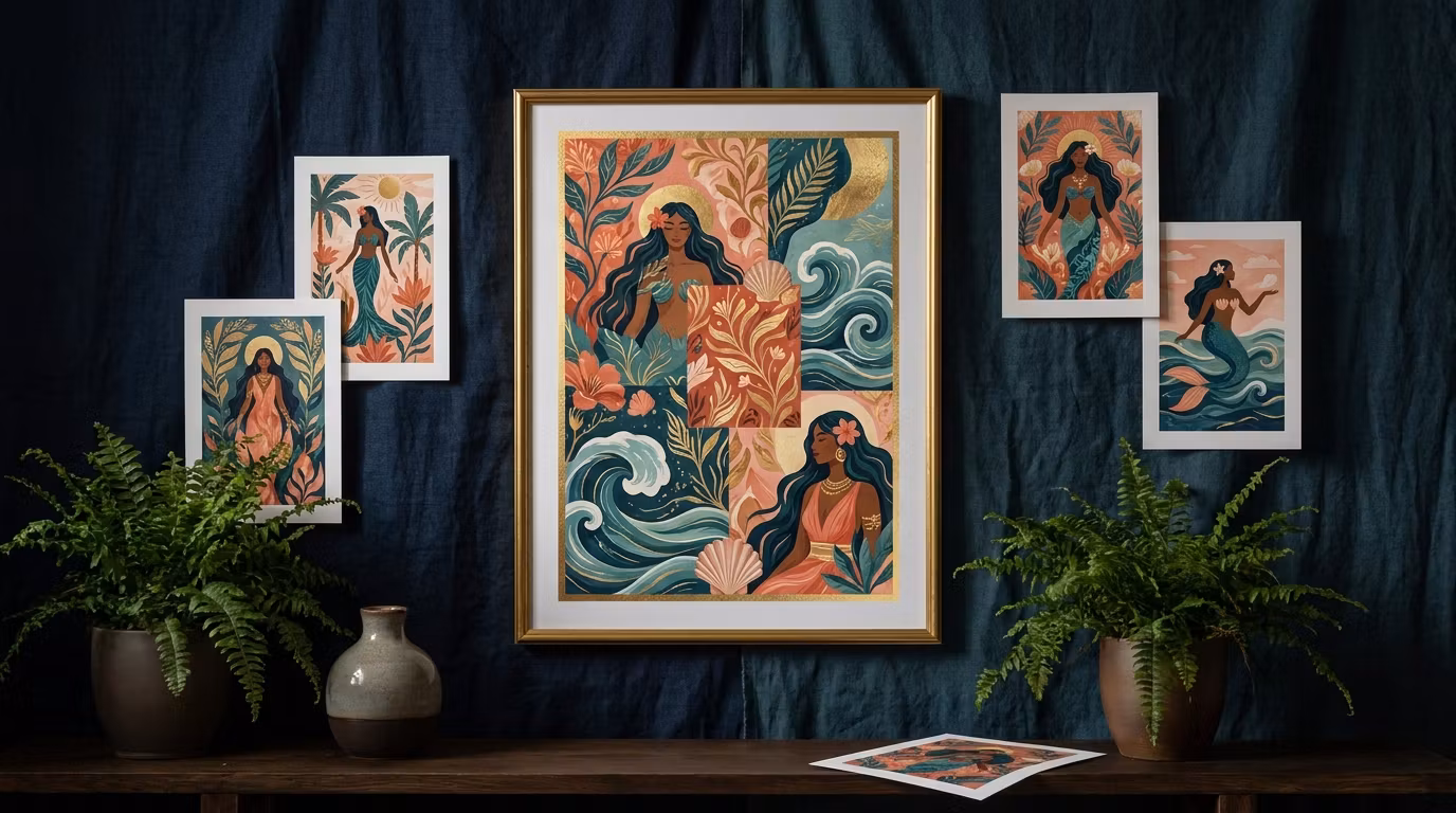 Island Goddess Art Collection