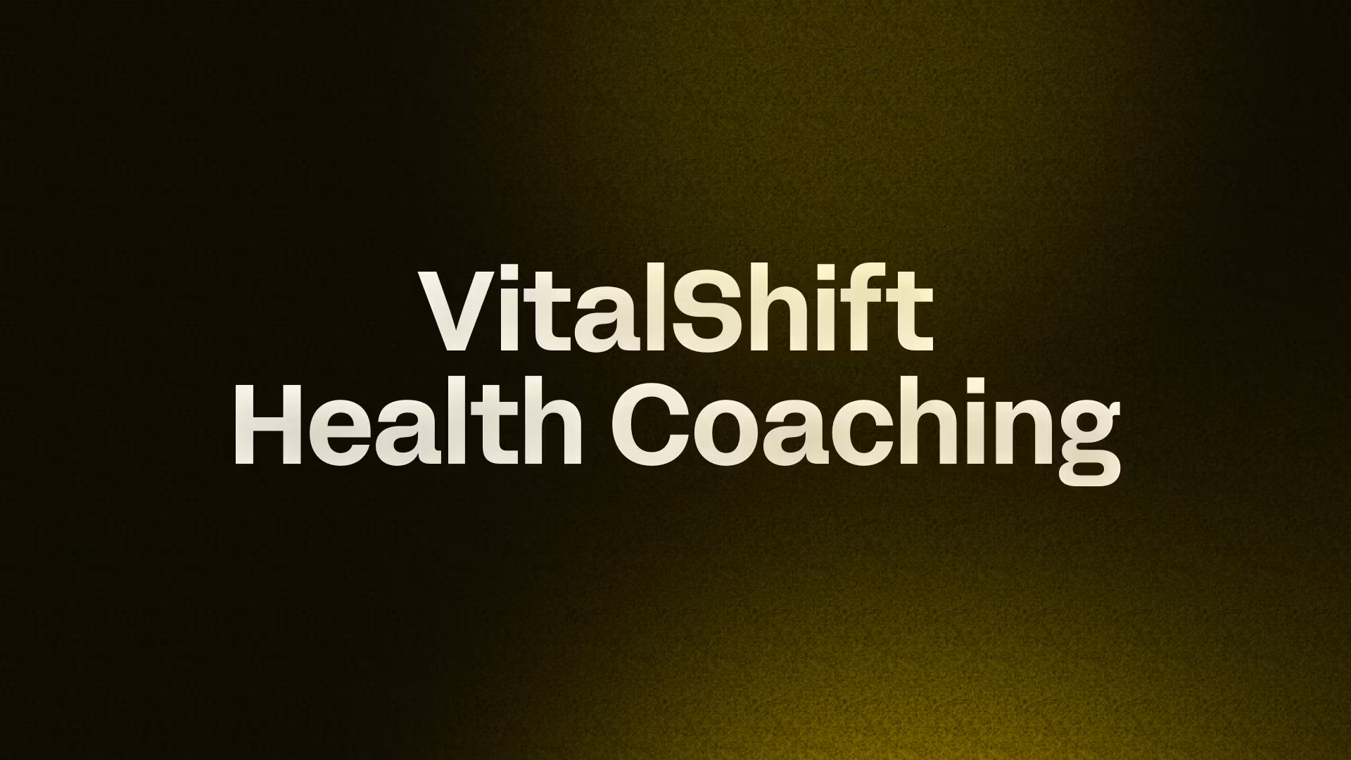 VitalShift Health Coaching