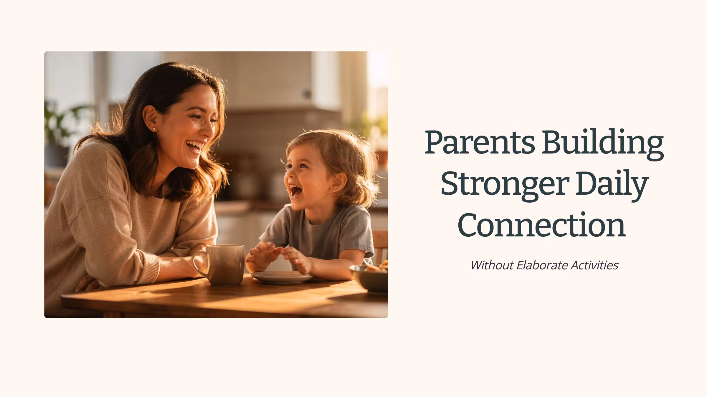 Parents Building Stronger Connections