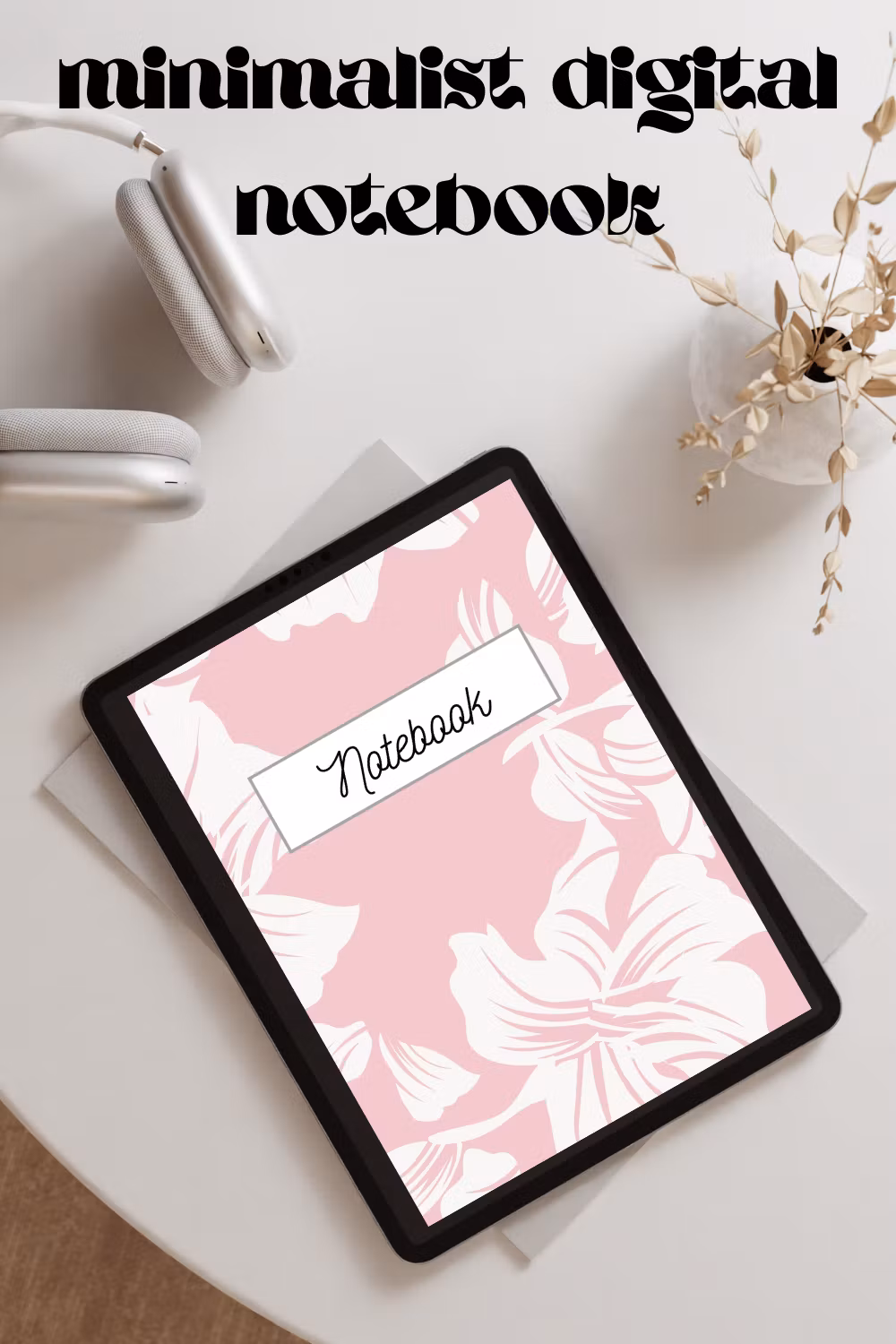 floral notebook