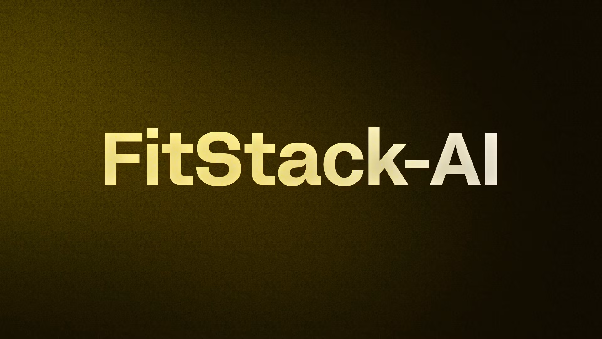 FitStack-AI