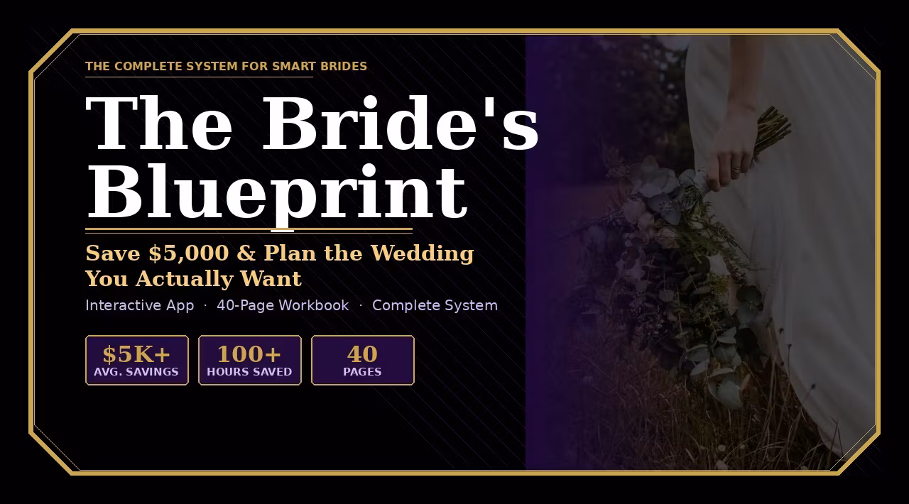 The Bride's Blueprint