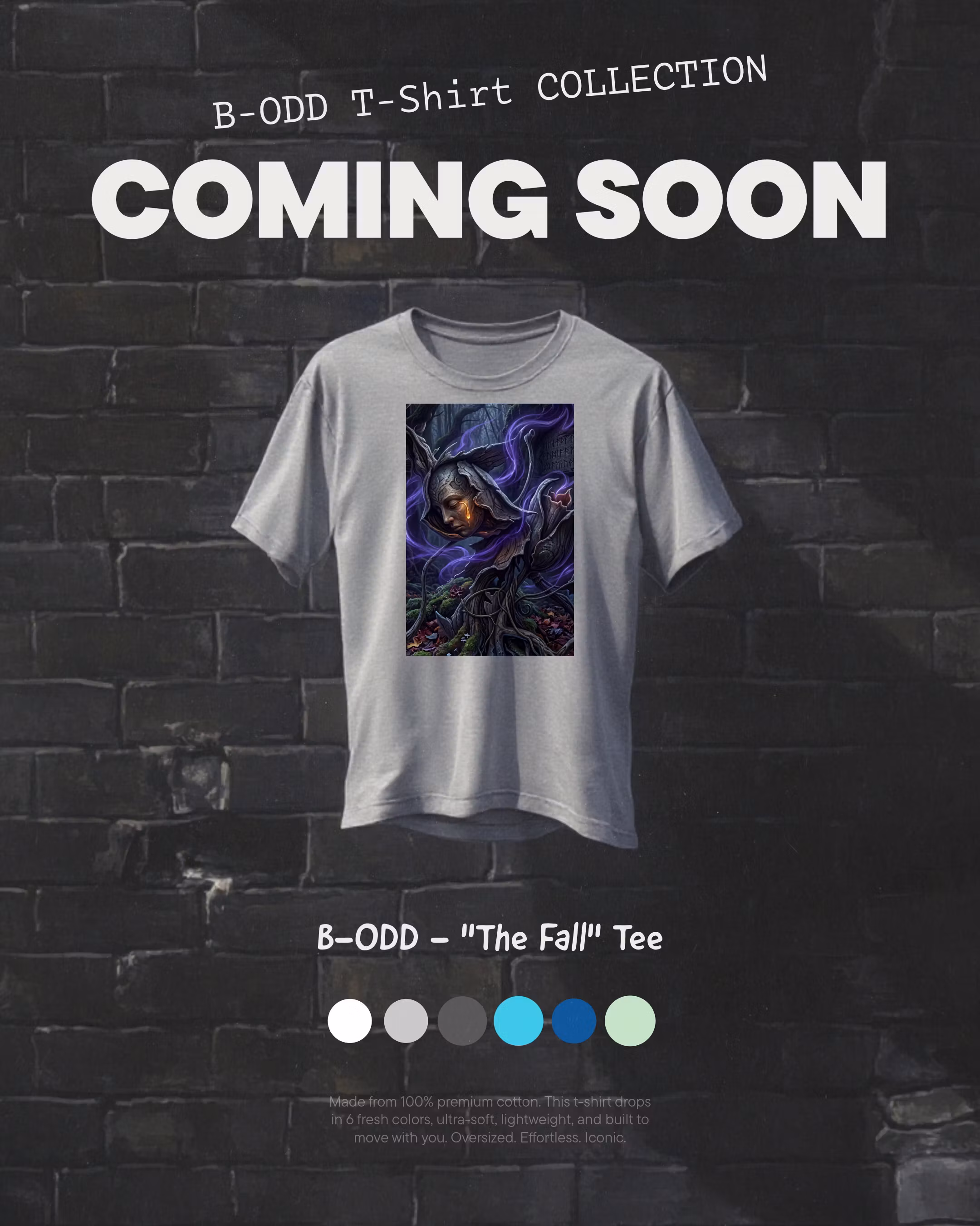 B-ODD "The Fall" Cotton Tee