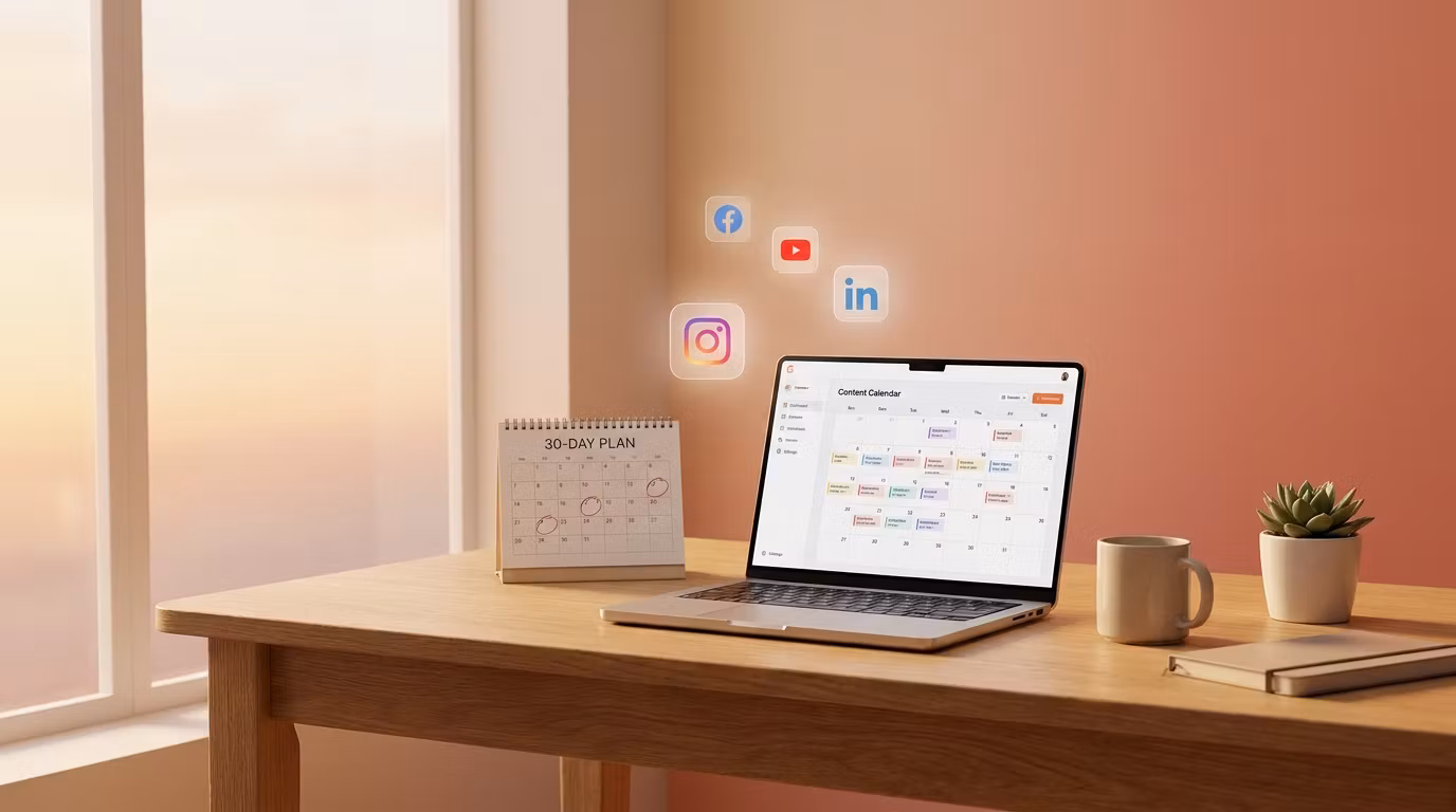 Never Run Out of Content Again: 30 Days of Posts That Attract Customers