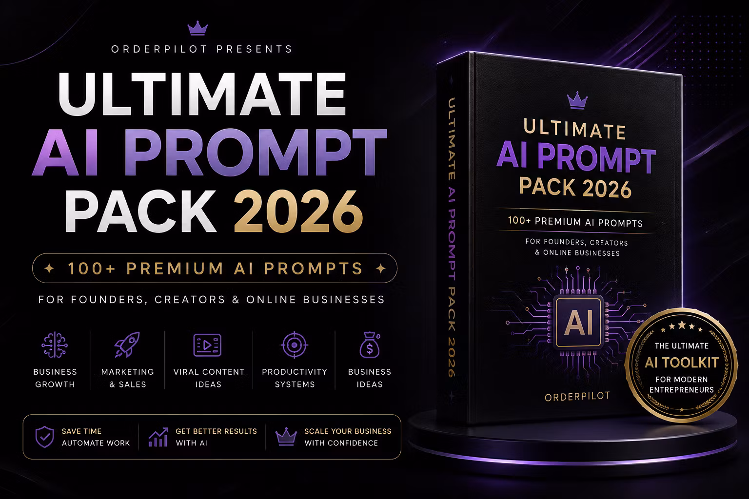 Ultimate AI Prompt Pack 2026