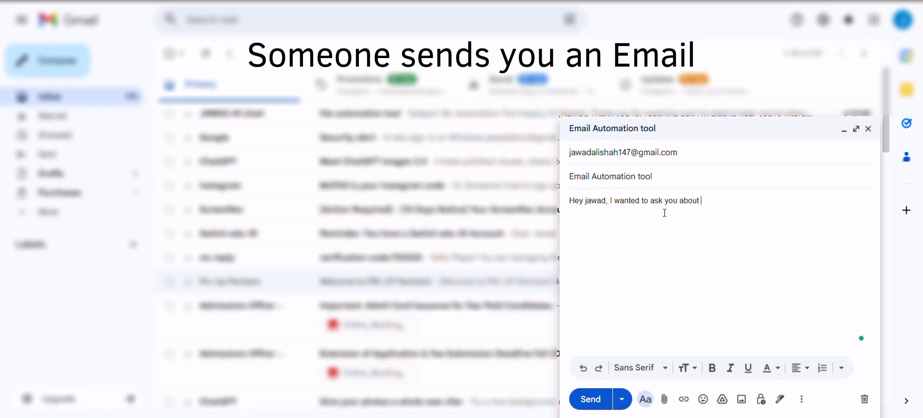 AI Email draft Assistant